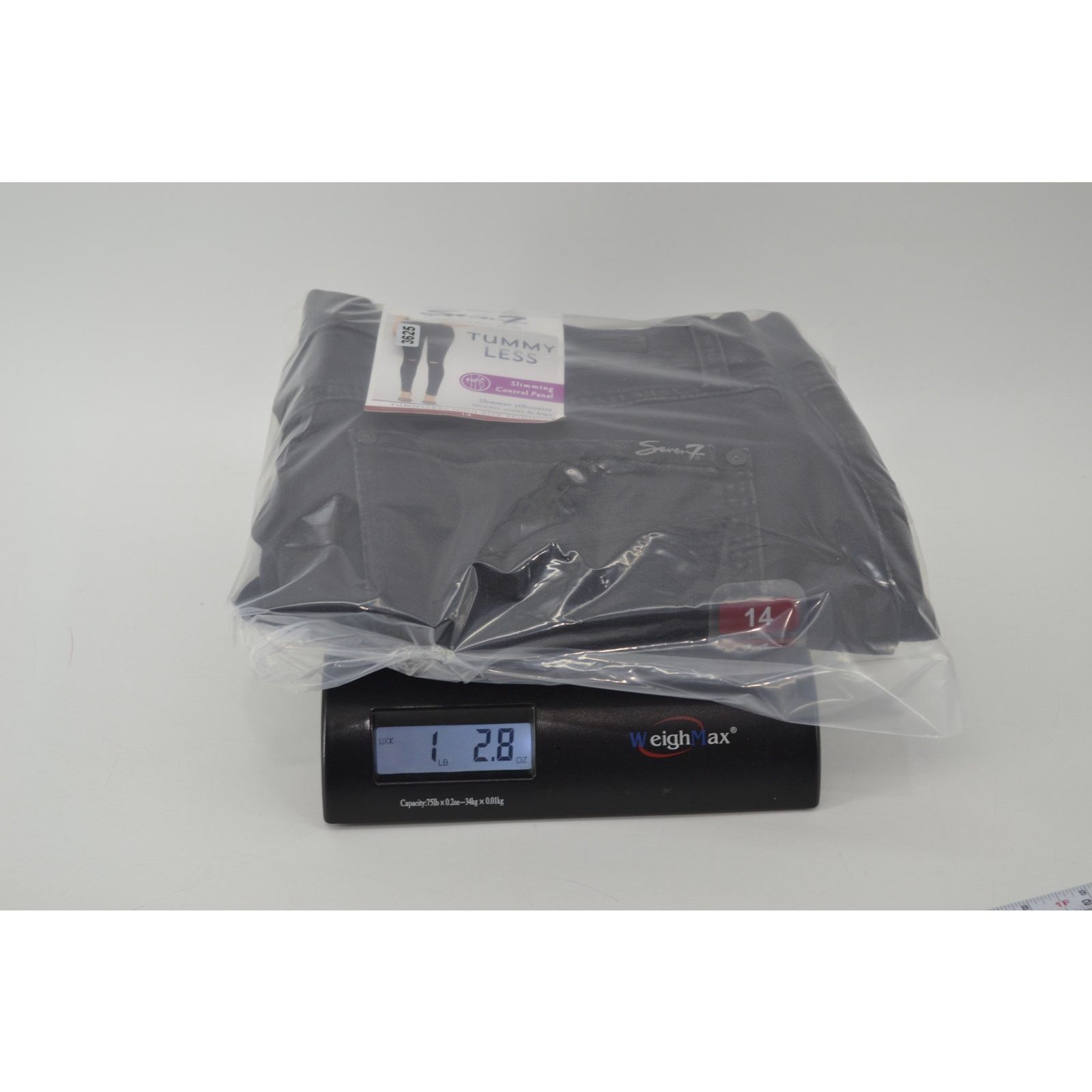 Seven 7 Seven 7 Black Jeans Black Tummy Less High Rise Skinny Sz 14 Size 36" / US 14 / IT 50 - 22 Thumbnail
