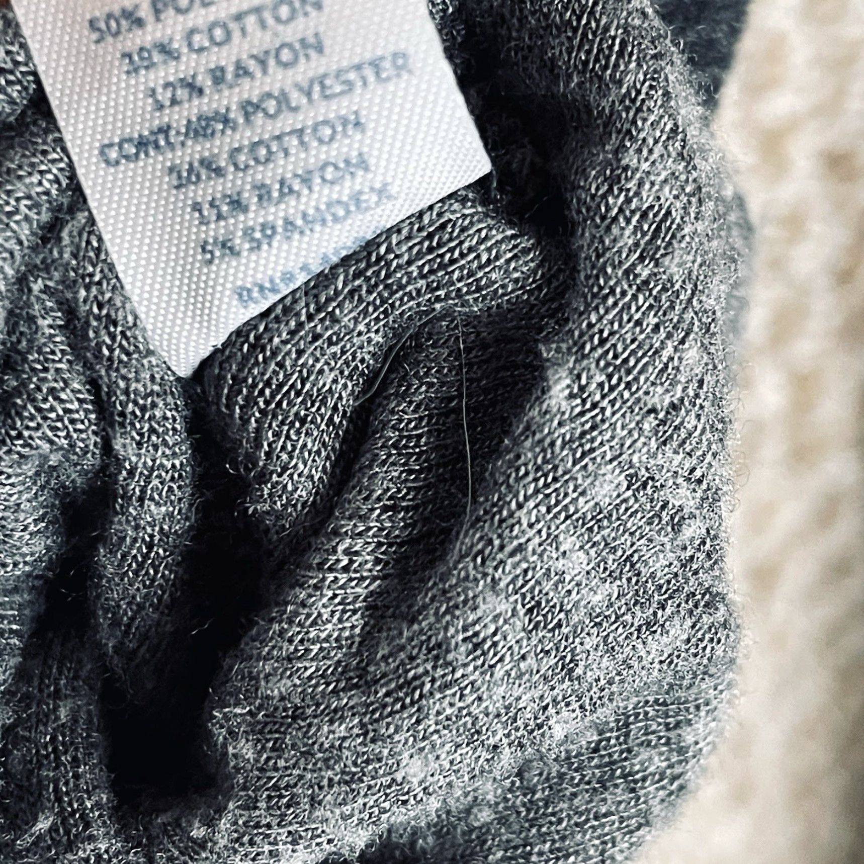 Marine Layer Marine Layer Henley Shirt Mens M/L Charcoal Striped Classic Outdoor Preppy Size US M / EU 48-50 / 2 - 7 Thumbnail