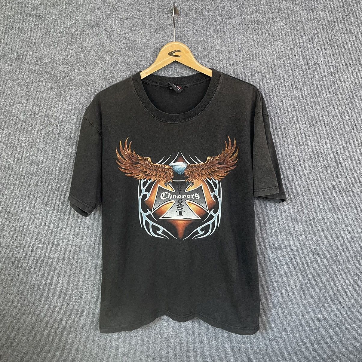 image of 90's West Coast Choppers Brian Fast & Furious T Shirt in Black, Men's (Size Large)