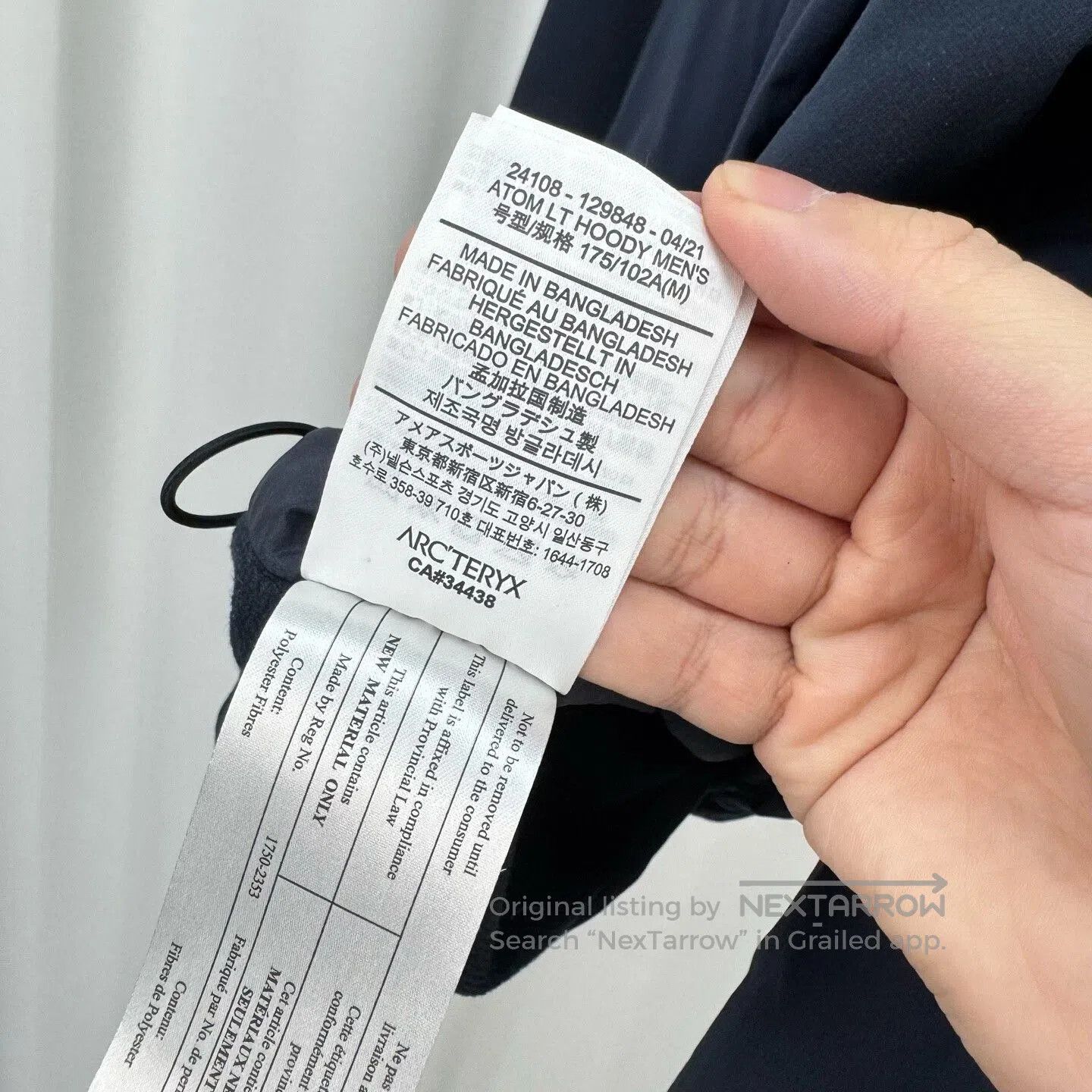 Arc'teryx Arcteryx Atom LT Embroidered Jacket. Size US M / EU 48-50 / 2 - 7 Thumbnail