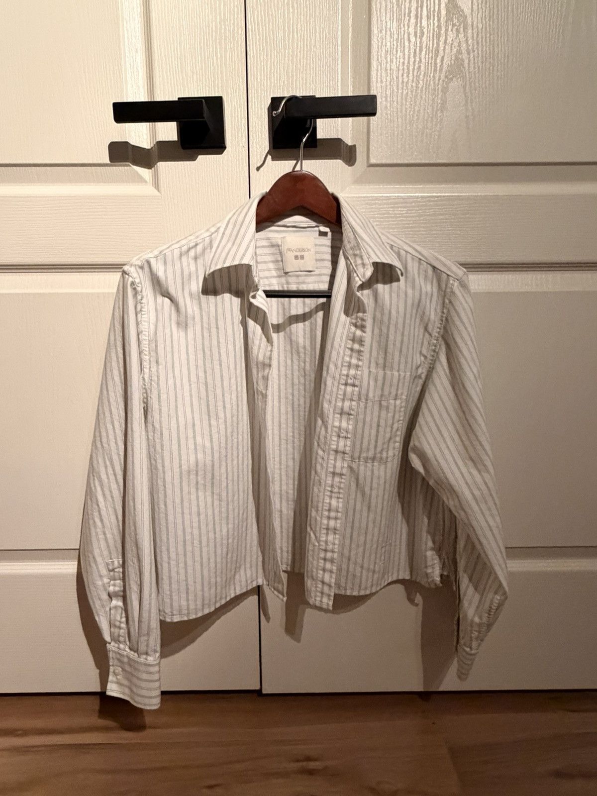 JW Anderson × Uniqlo JW Anderson Uniqlo Cropped Button Up SS25 Size US XS / EU 42 / 0 - 1 Thumbnail