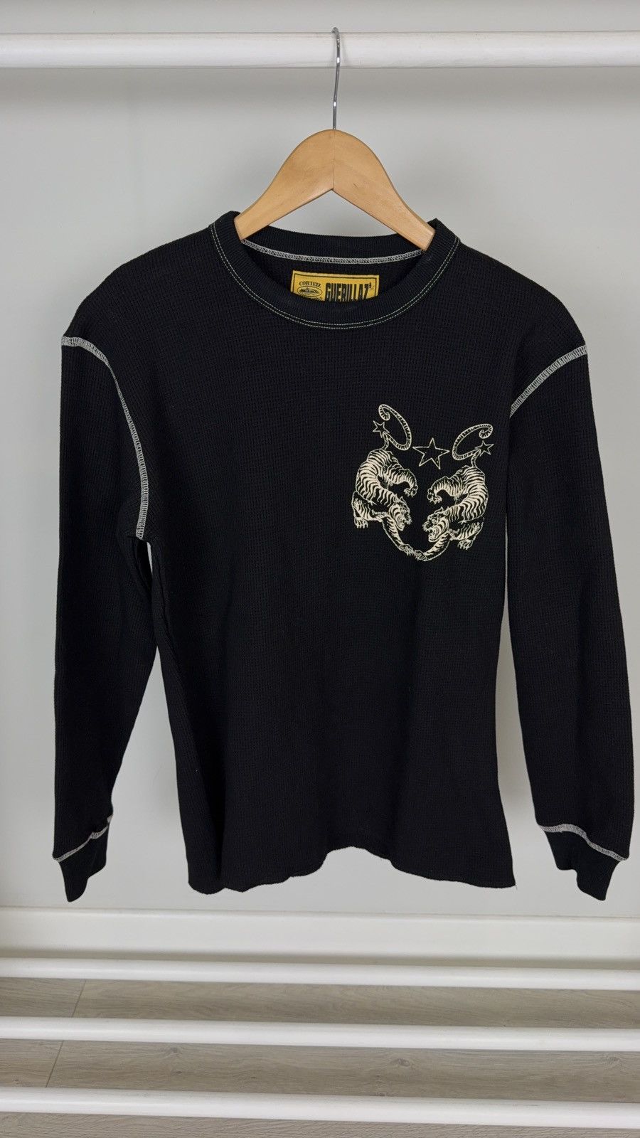 Corteiz Corteiz long sleeve tiger waffle sweatshirt Size US M / EU 48-50 / 2 - 1 Thumbnail