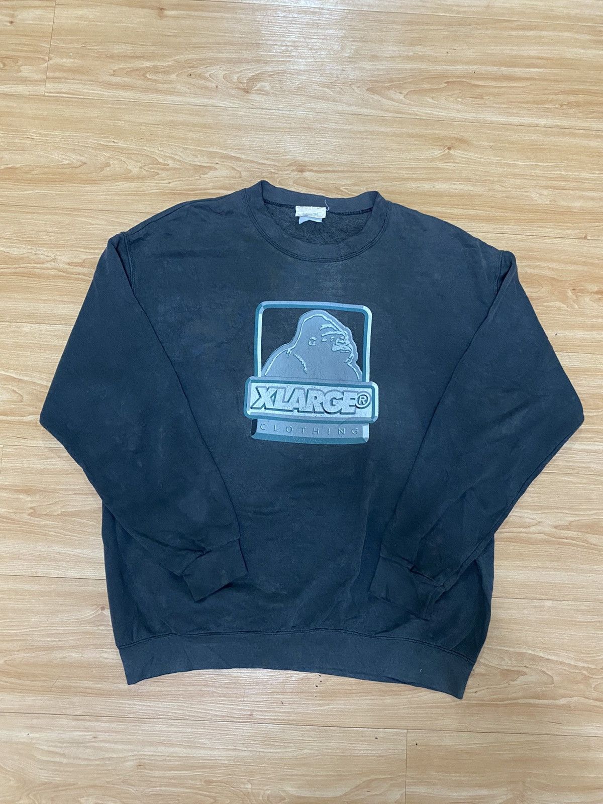 Xlarge Vintage 90s morton salt distressed sweatshirt x- large Size US L / EU 52-54 / 3 - 1 Thumbnail