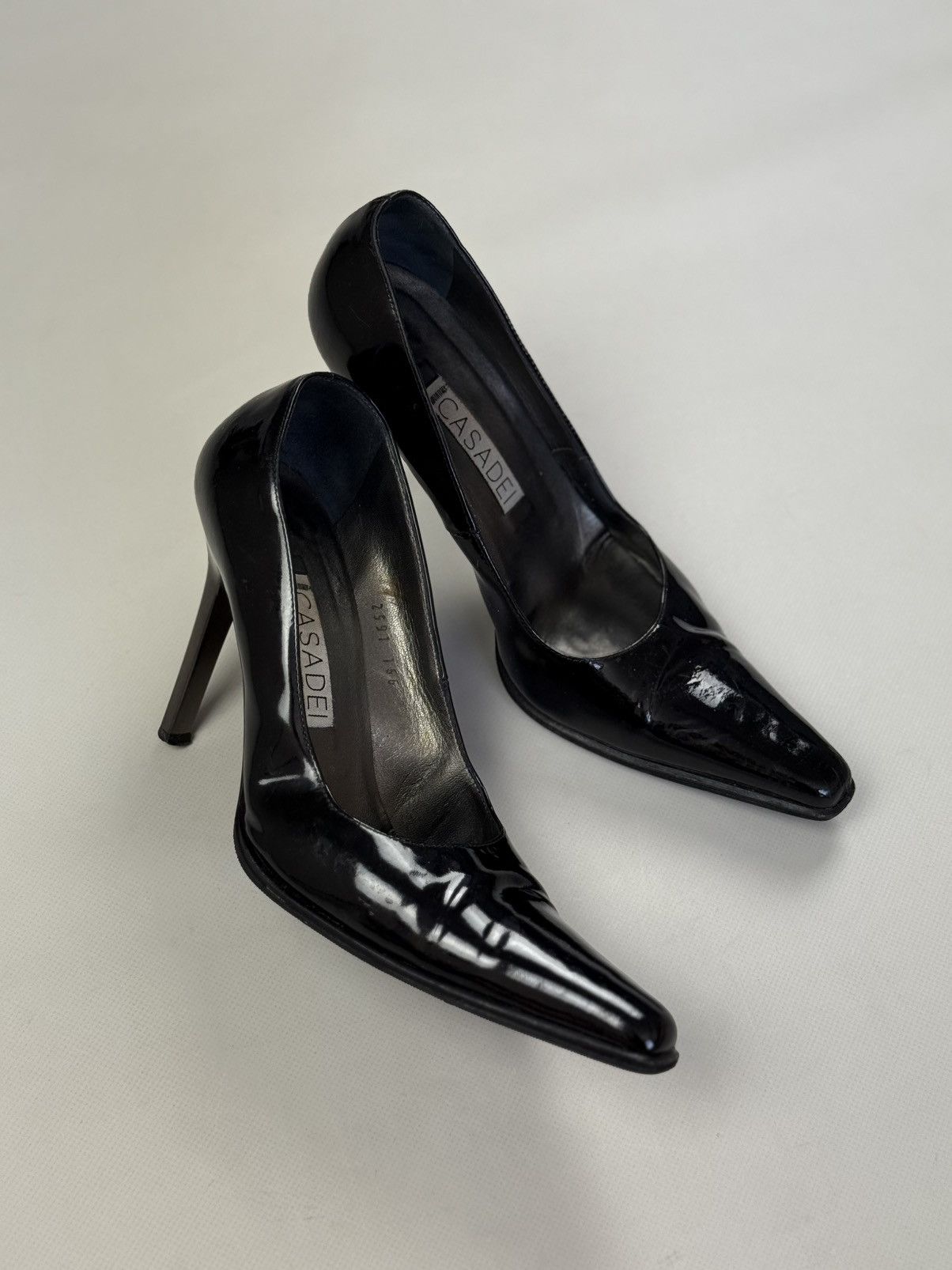 Casadei Casadei Ladies Leather Pump Heels Dress Shoes Size 8.5 Size US 8.5 / IT 38.5 - 8 Thumbnail
