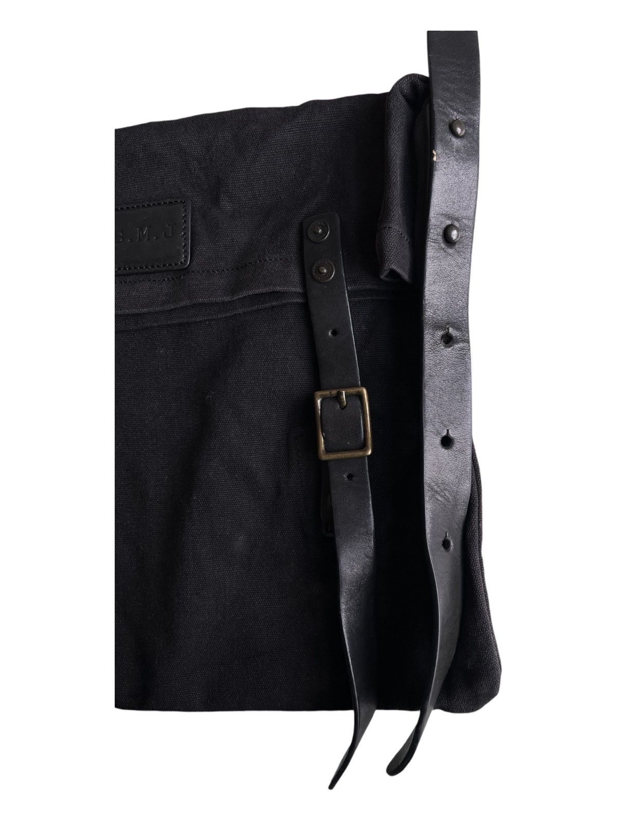 Heaven by Marc Jacobs MJ Heaven MBMJ Foldable Canvas Leather Sling Crossbody Bag Size ONE SIZE - 8 Thumbnail