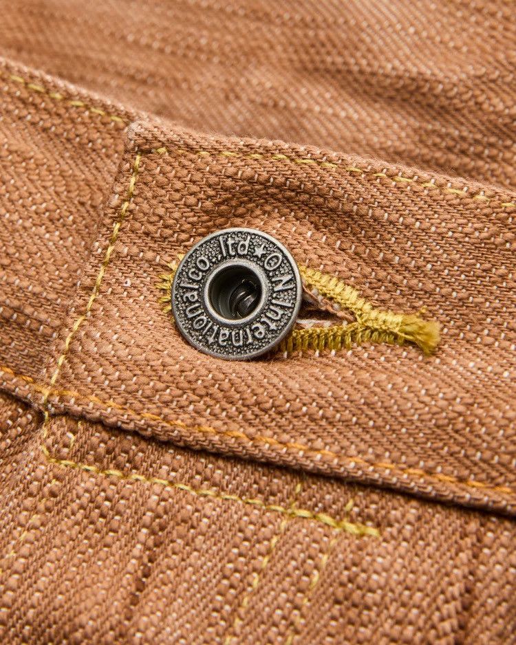 Oni ONI DENIM 275-AWA AWA-KAKISHIBU KINARI 20oz Selvedge Denim Size US 38 / EU 54 - 6 Thumbnail