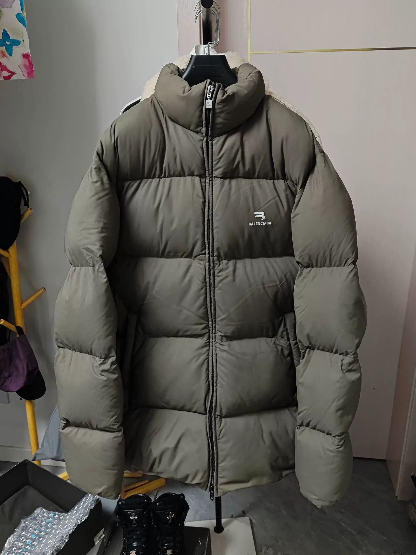 Balenciaga Balenciaga Sportyb Double Hook Padded Jacket Size XXS / US 00 / IT 34 - 1 Thumbnail