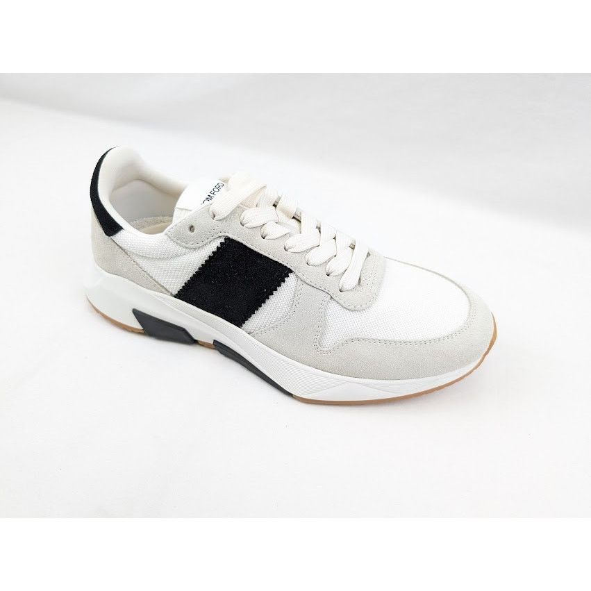 Tom Ford o1rshd1 Low-Top Sneakers in White/Black Size US 9 / EU 42 - 2 Thumbnail