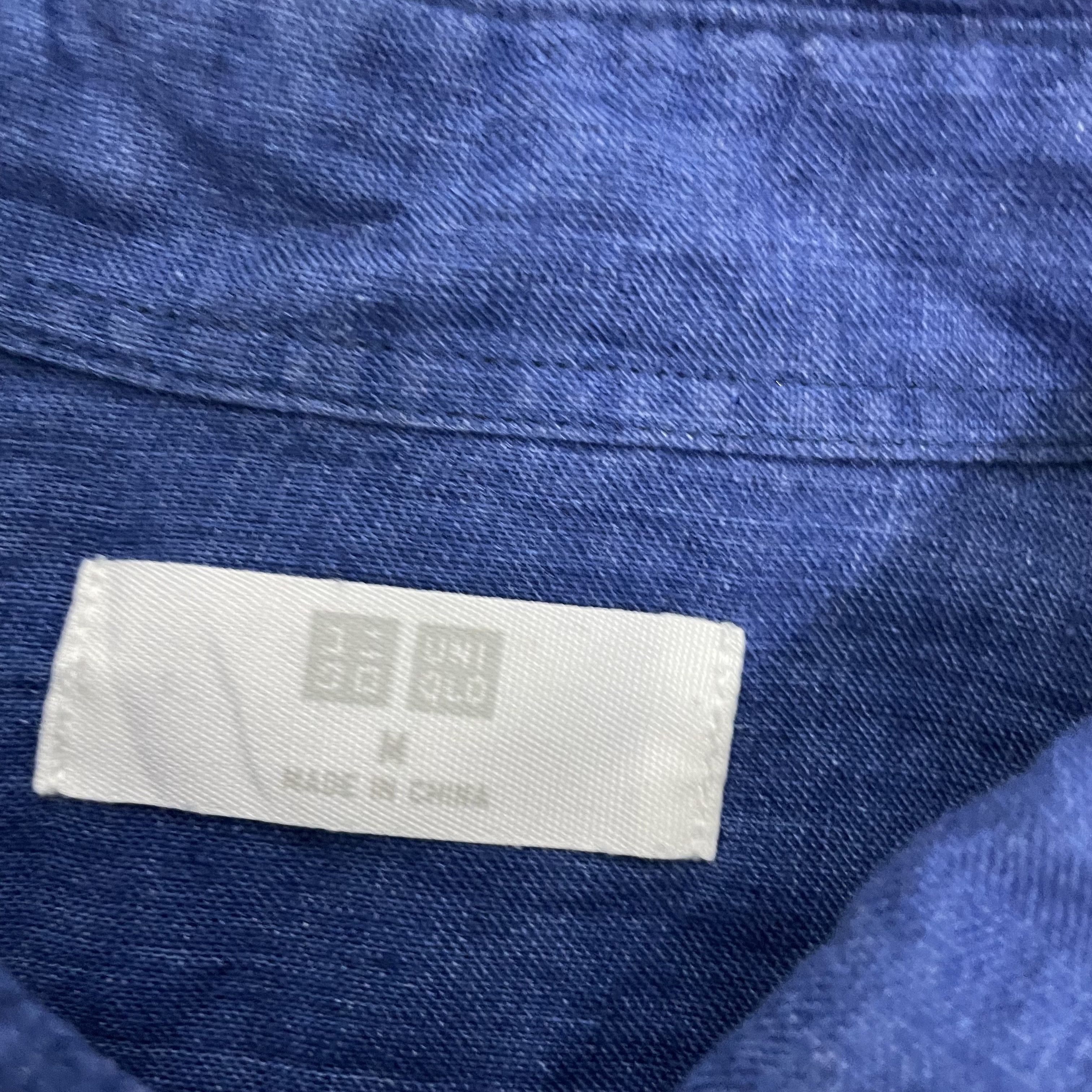 Japanese Brand × Uniqlo ⭐️SALE⭐️ [M] UNIQLO LINEN COTTON SHIRT Size US M / EU 48-50 / 2 - 4 Thumbnail