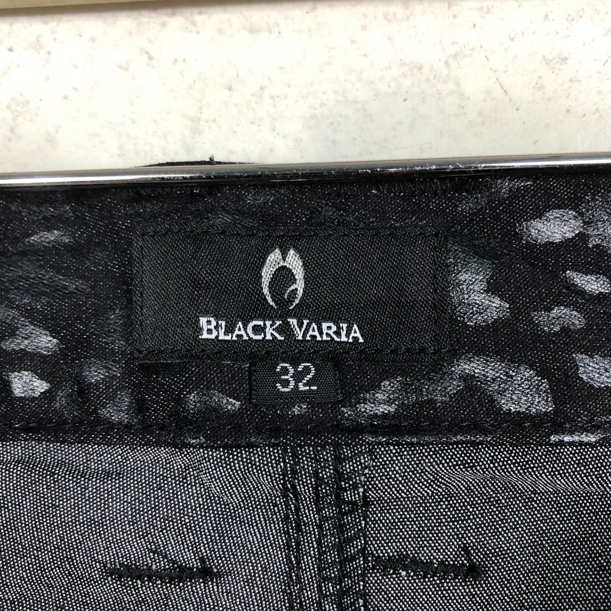 Japanese Brand 📌Vintage Biker Pants Polkadot Design Black Varia Size US 32 / EU 48 - 18 Thumbnail