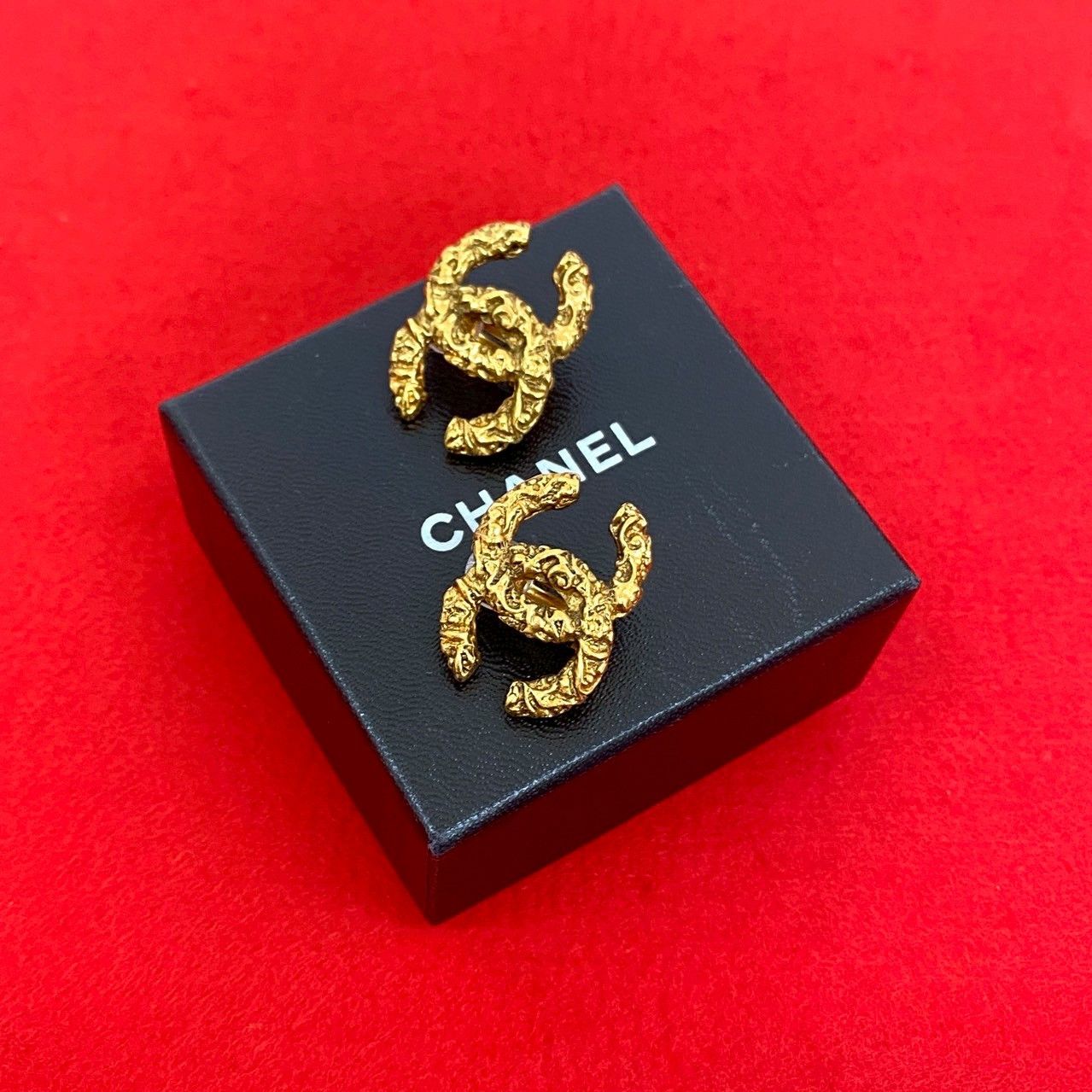 Chanel Chanel Chanel Coco Mark Earrings Metal Earrings DUTY FREE for USA Size ONE SIZE - 1 Thumbnail