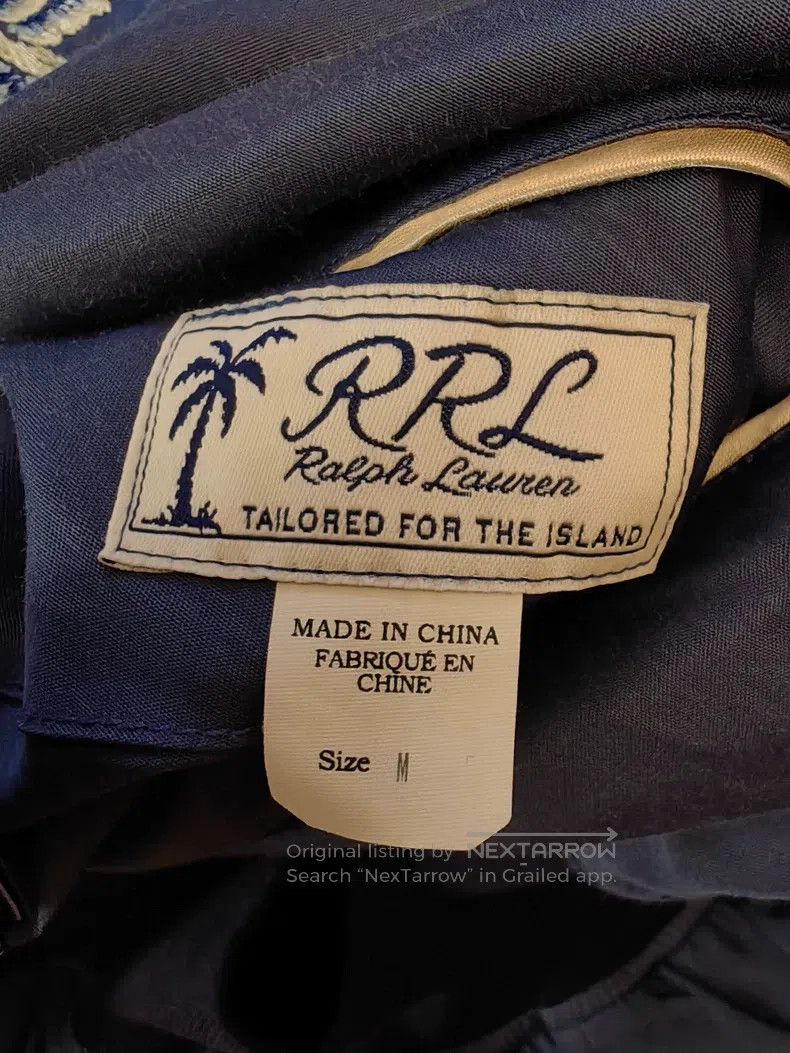 RRL Ralph Lauren RRL Ralph Lauren Blue washed vintage embroidery coat Size US M / EU 48-50 / 2 - 3 Thumbnail
