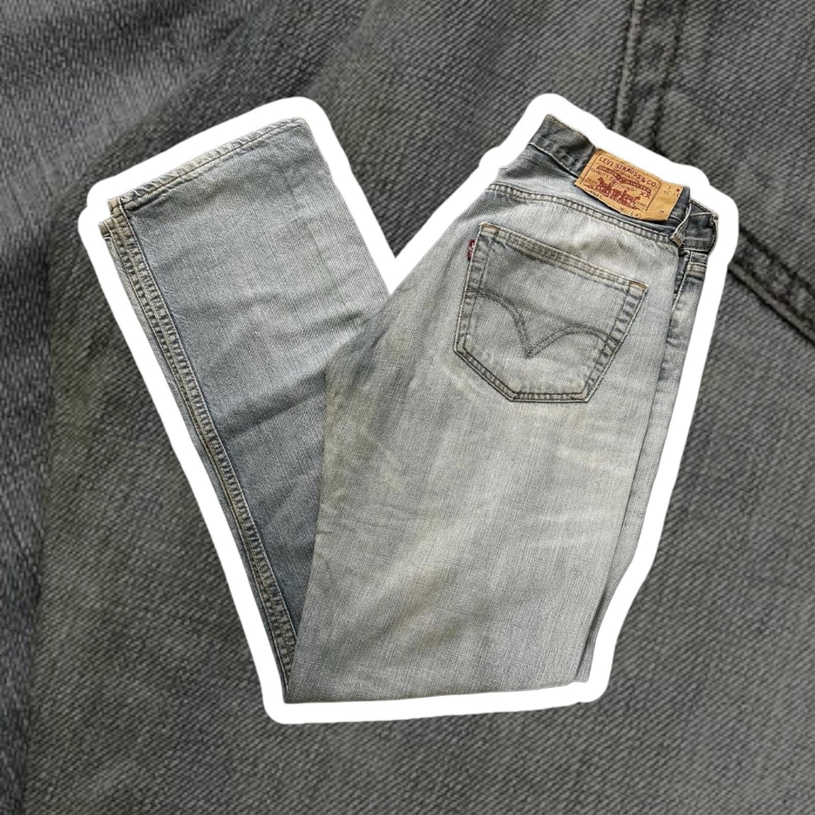 Levi's Levi's 501 Original Fit Jeans - Vintage Light Wash Size US 31 - 1 Thumbnail