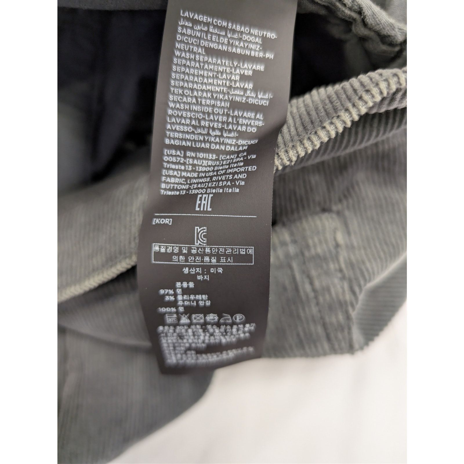 Tom Ford o1rshd1 Denim Straight Jean in Black Size US 40 / EU 56 - 19 Thumbnail