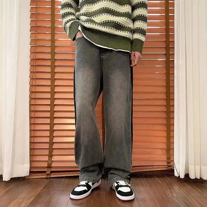 Japanese Brand Retro vintage style straight leg jeans pants Size US 34 / EU 50 - 2 Thumbnail