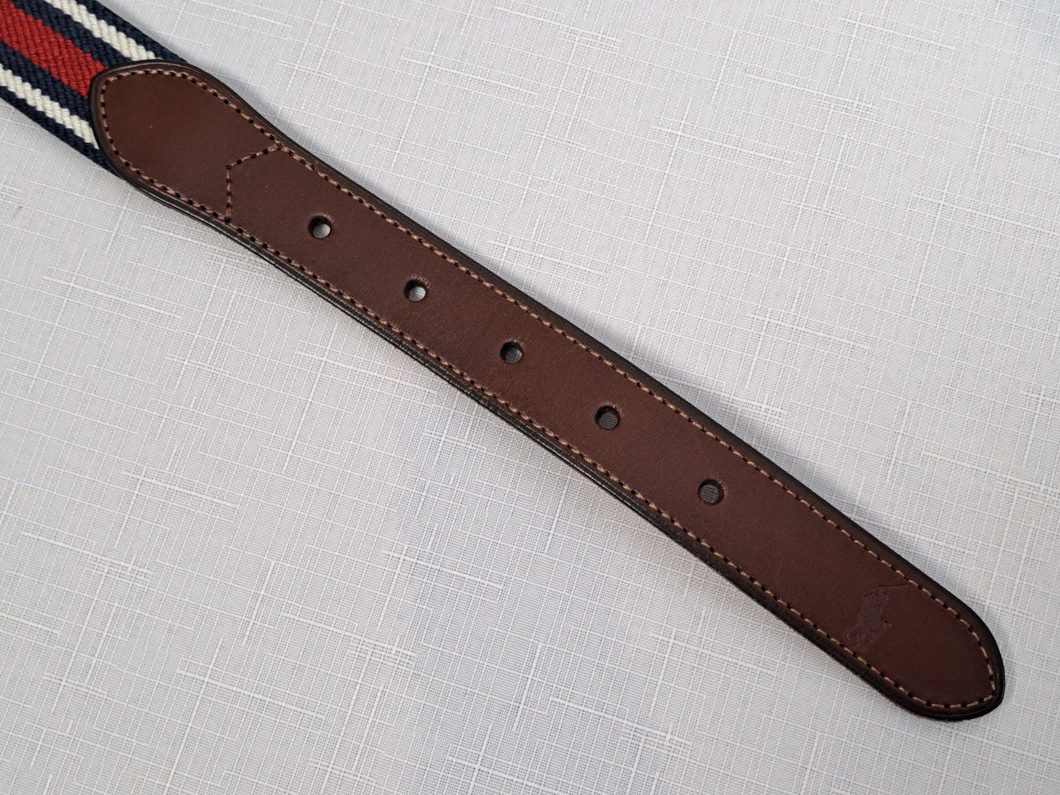 Polo Ralph Lauren Polo Ralph Lauren leather/elastic fabric belt. Size ONE SIZE - 15 Thumbnail