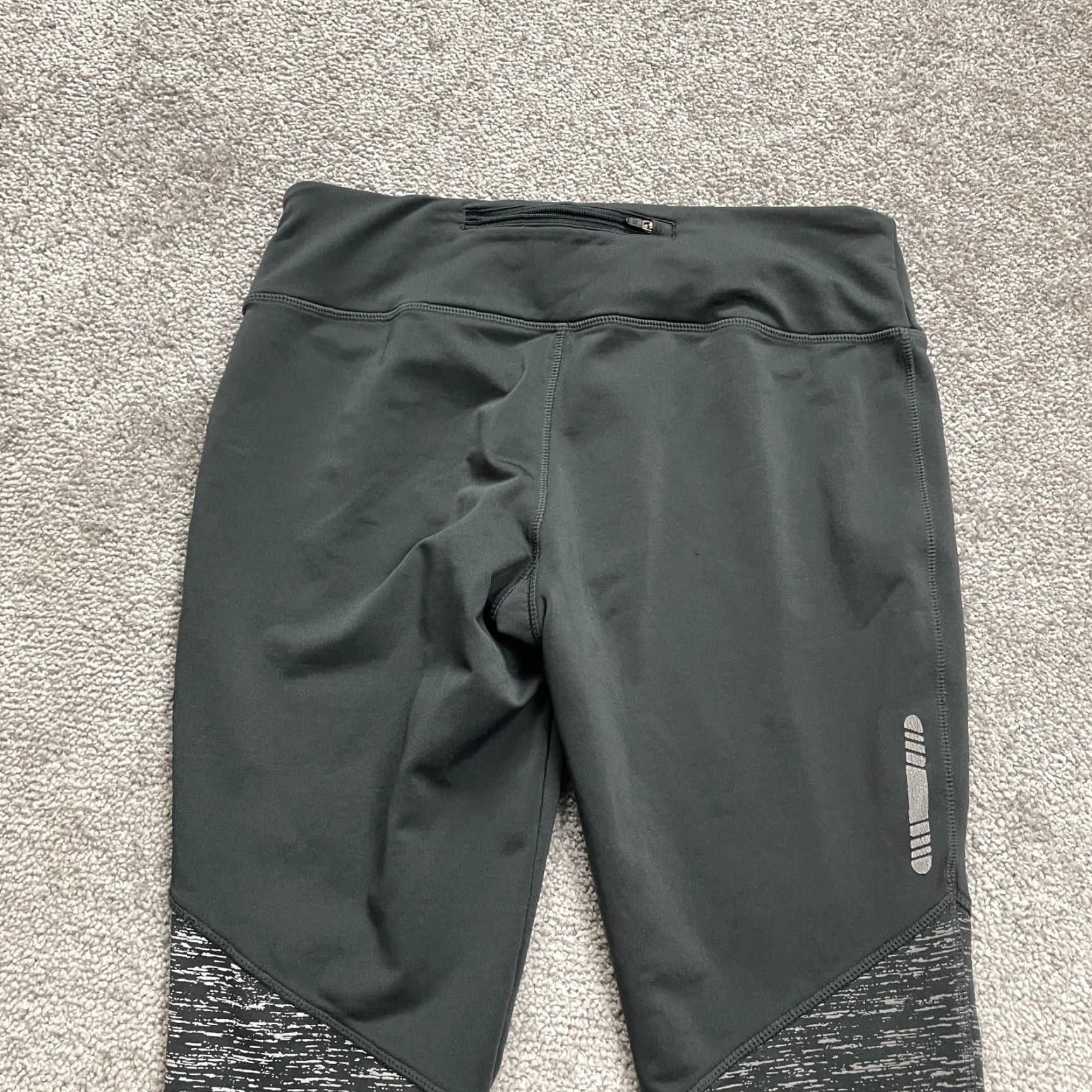Vintage BCG Bioviz 360 Reflective Leggings Womens Medium Gray Active 29x29 Size 32" / US 10 / IT 46 - 3 Thumbnail