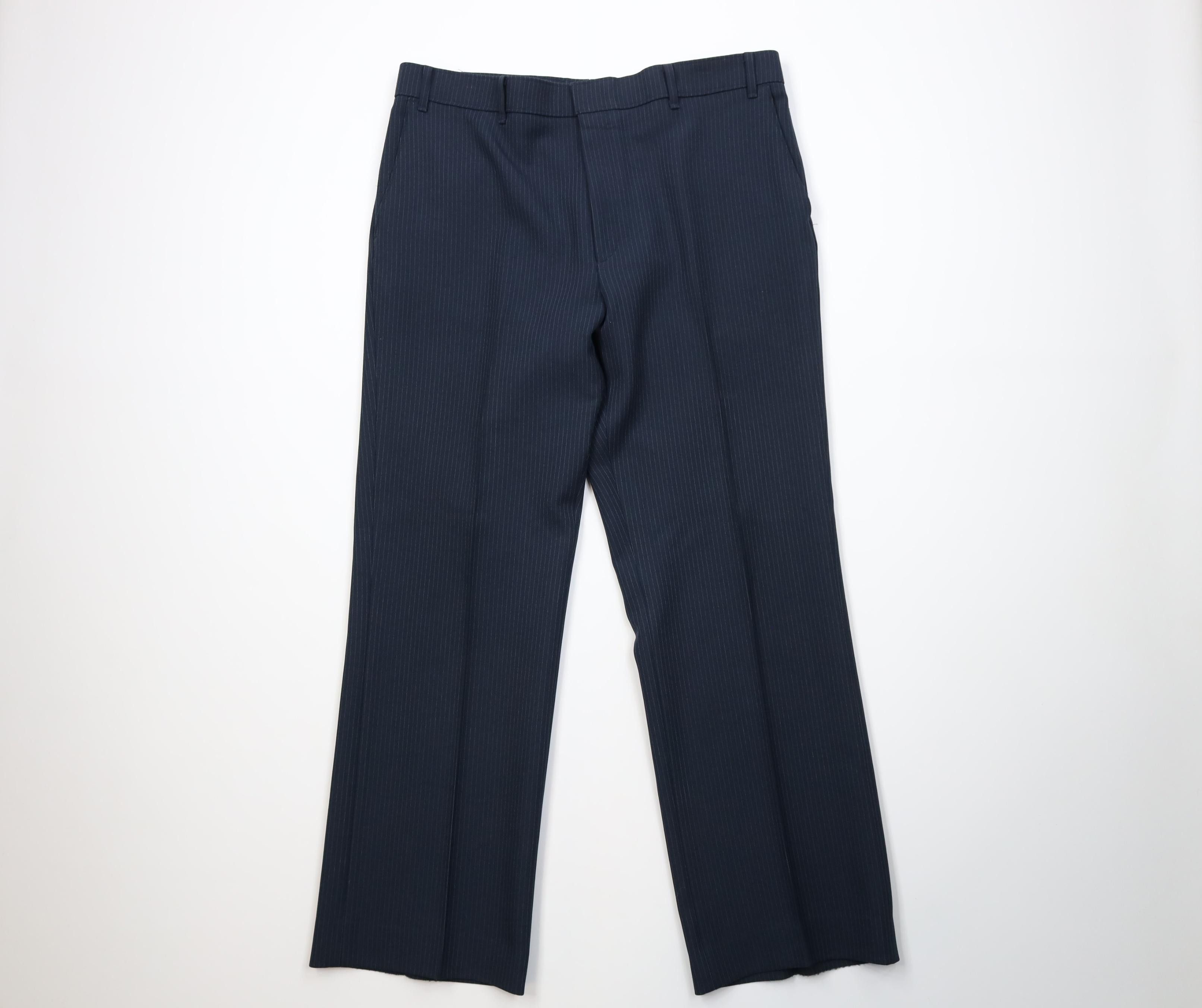 Levi's Vintage 70s Levis Knit Wide Leg Bell Bottoms Chino Pants USA Size US 38 / EU 54 - 1 Thumbnail