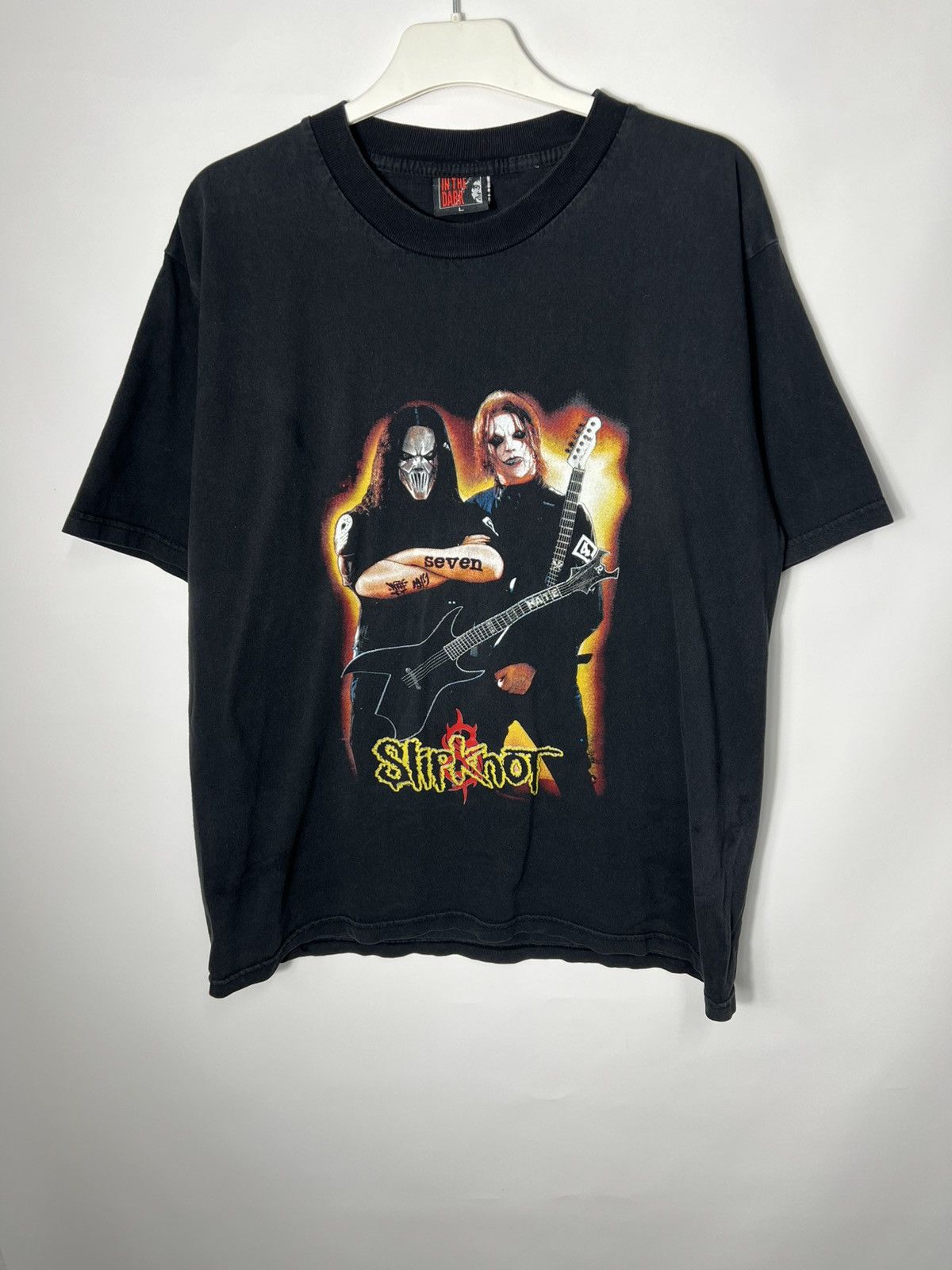 Band Tees Slipknot vintage rare big print T-shirt Size US L / EU 52-54 / 3 - 1 Thumbnail
