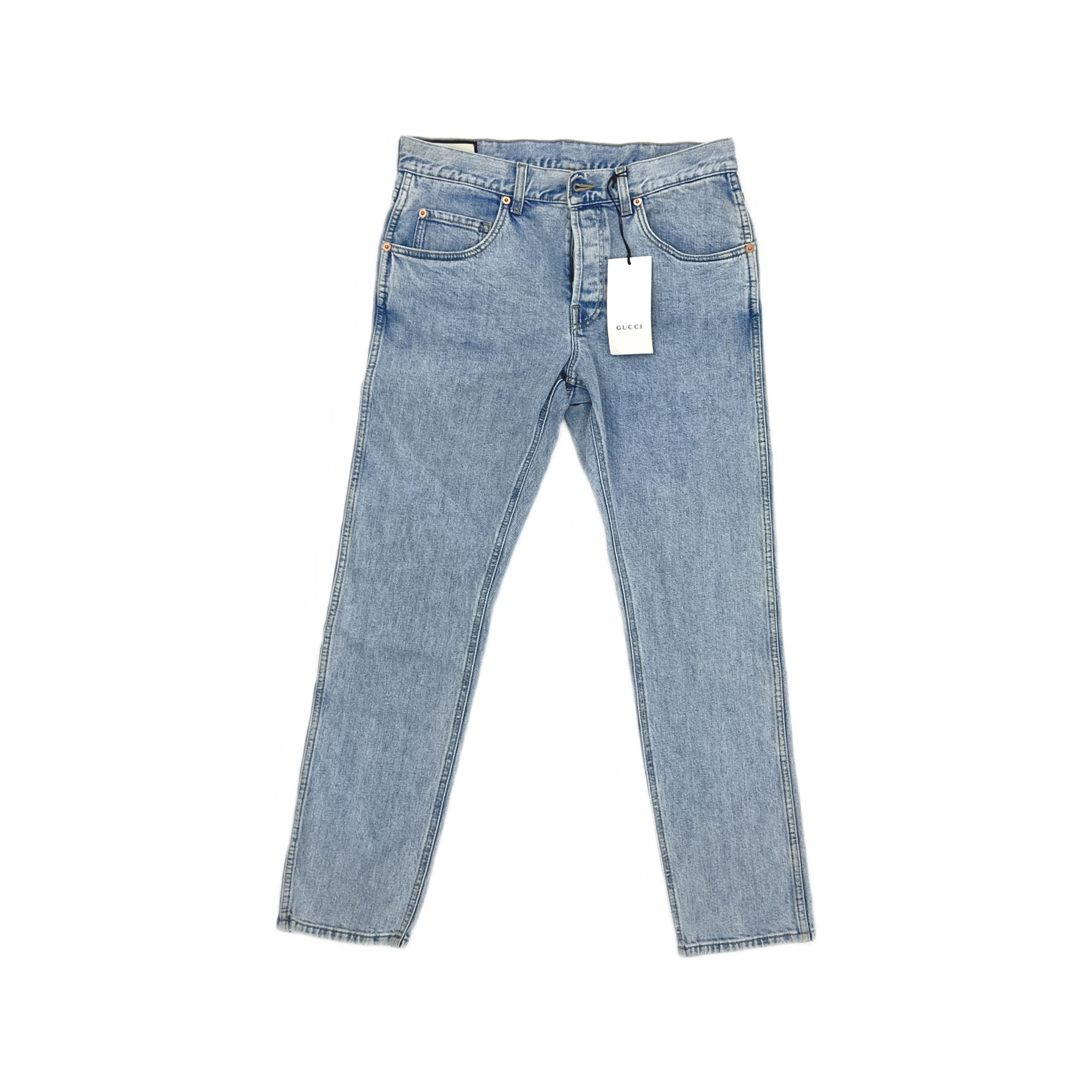 Gucci Eco Washed GG Denim Jeans | Grailed