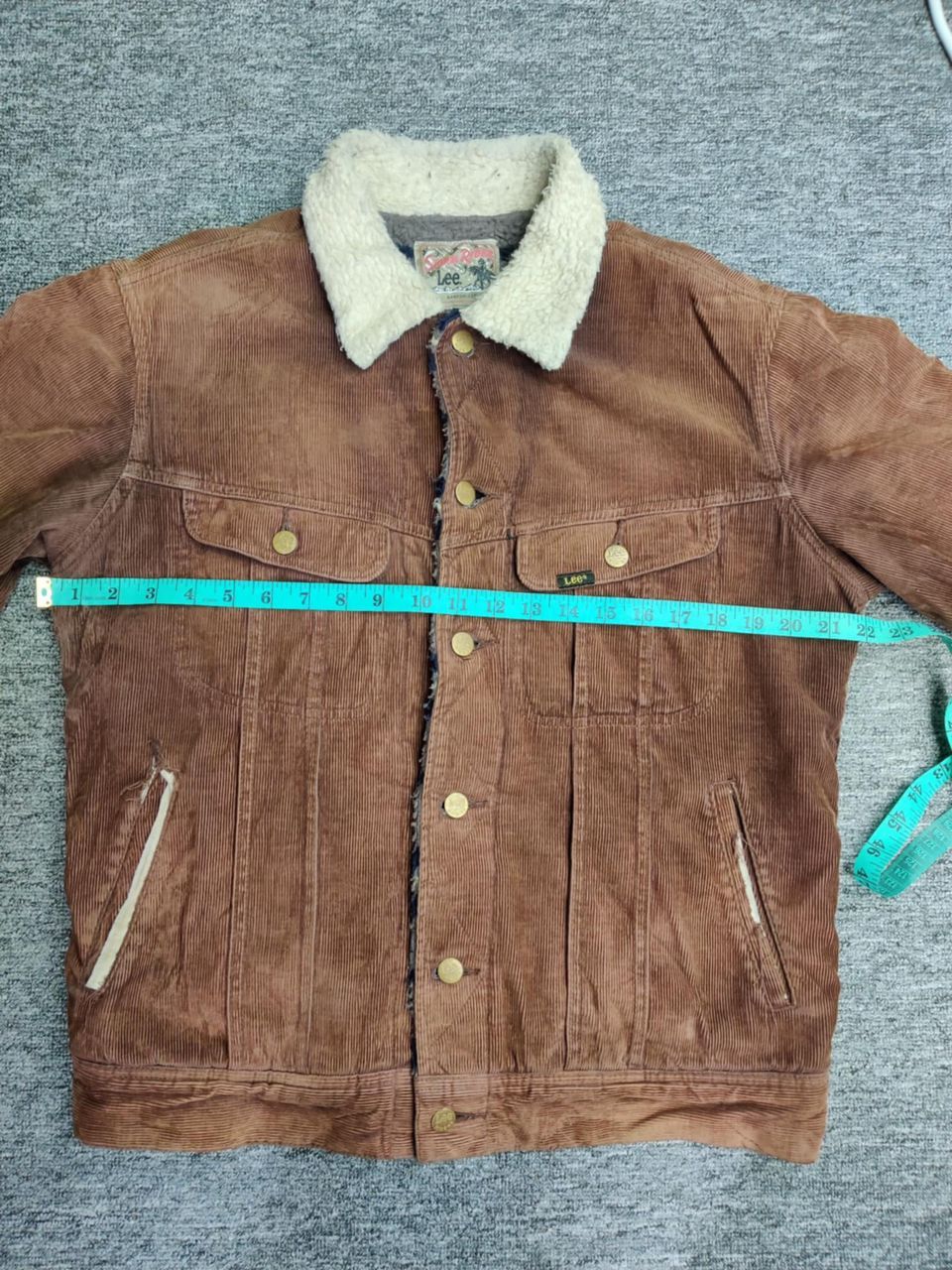 Lee Vintage Lee Storm Rider Coduroy Trucker Jacket Size US L / EU 52-54 / 3 - 17 Thumbnail