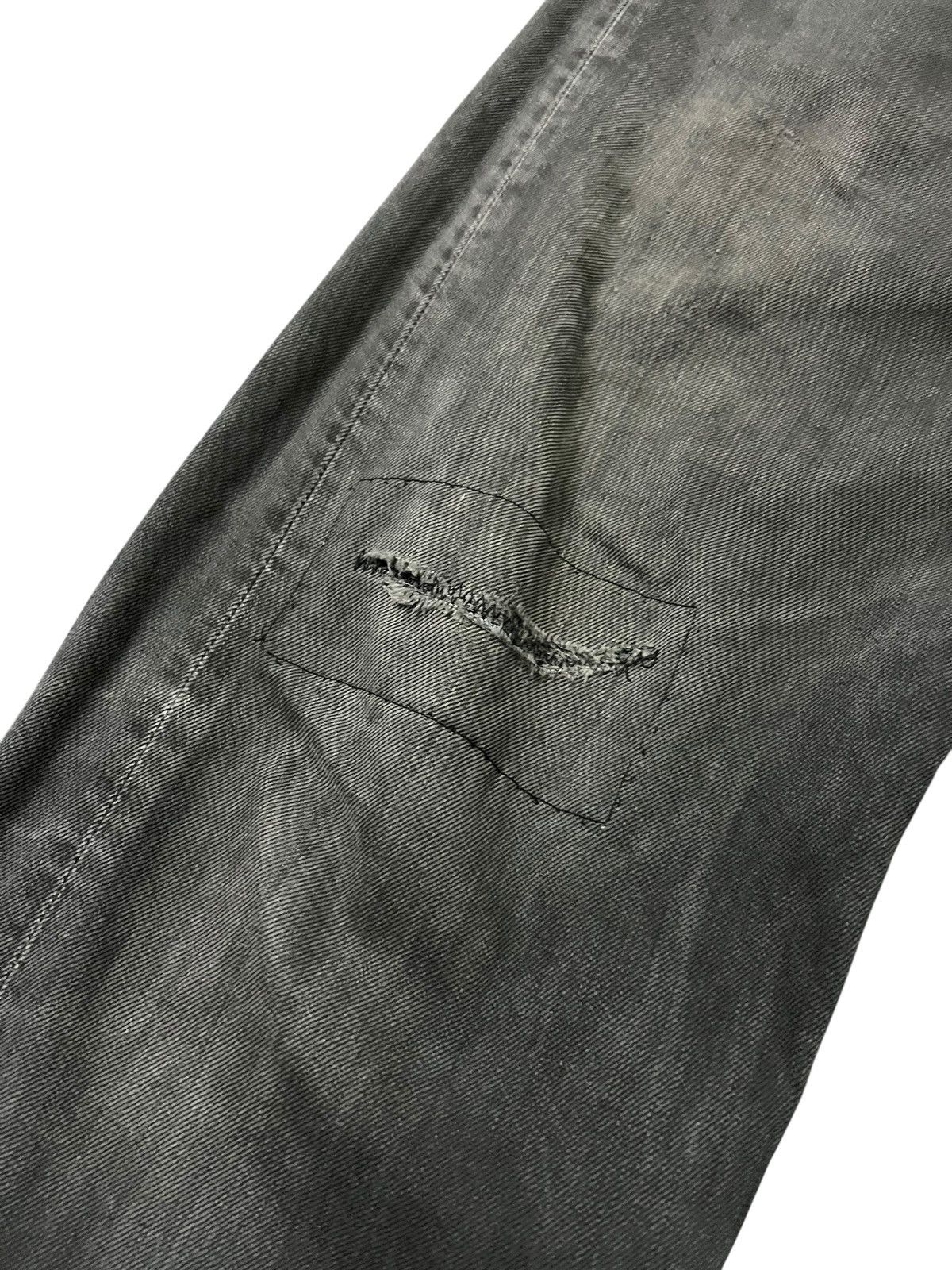 Levi's Vtg Levis 501 black Distressed Faded Jean Size US 31 - 7 Thumbnail