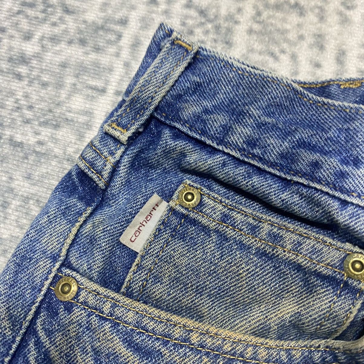 Carhartt × Vintage Sick☠️ Carhartt Workwear Denim Jeans 90s Size US 35 - 8 Thumbnail