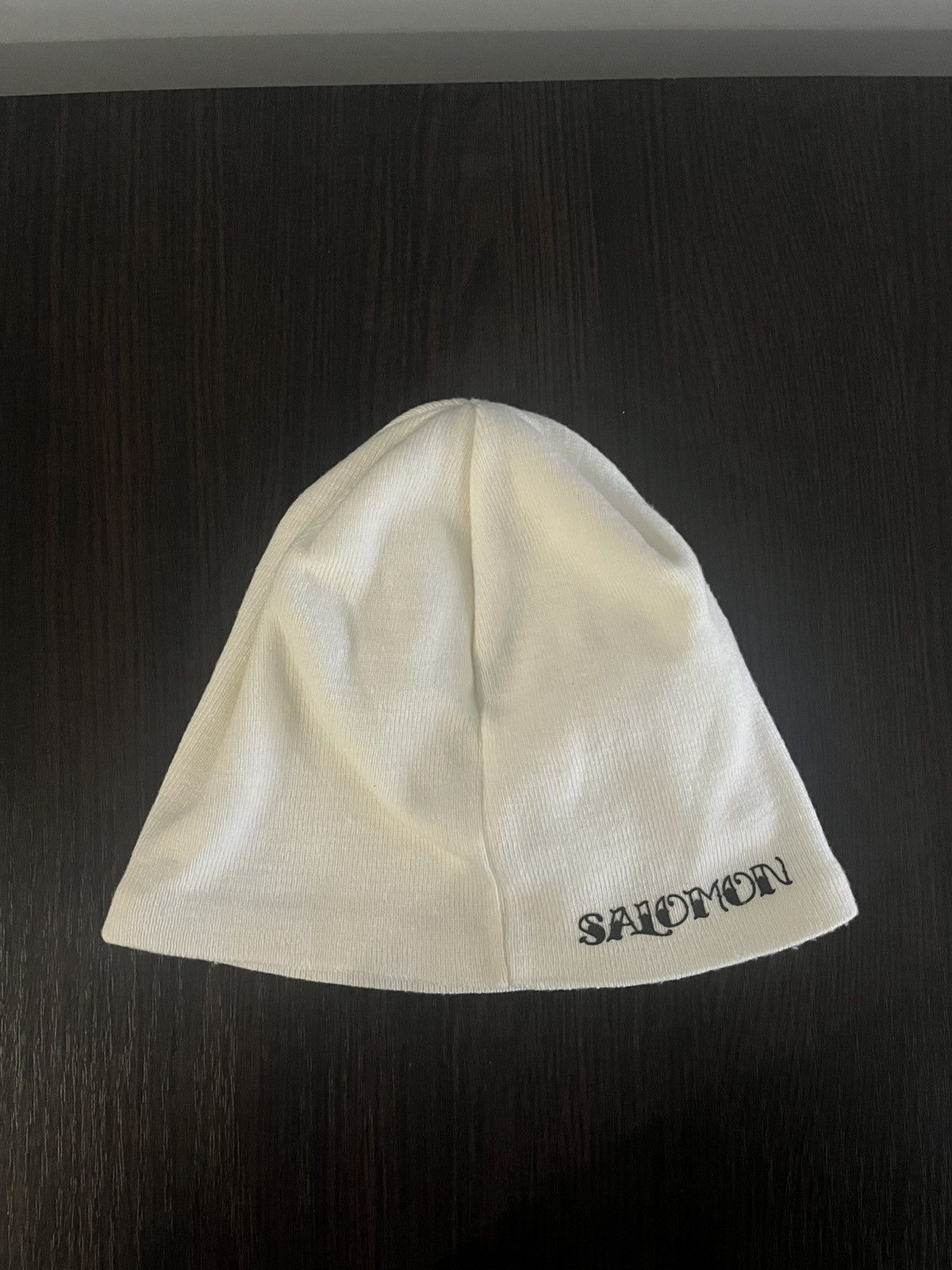 Salomon Rare Vintage Salomon beanie hat y2k Big logo tight fit Size ONE SIZE - 1 Thumbnail