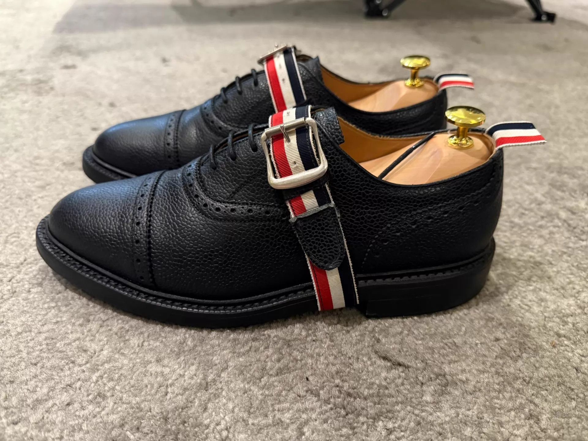 Thom Browne Thom Browne Classic Brogue Leather Derby Shoes US 8 Size US 8 / EU 41 - 2 Thumbnail