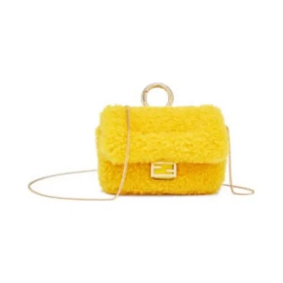 Fendi o1loc1c0824 Size: OS / Nano Baguette Charm in Yellow Size ONE SIZE - 1 Preview