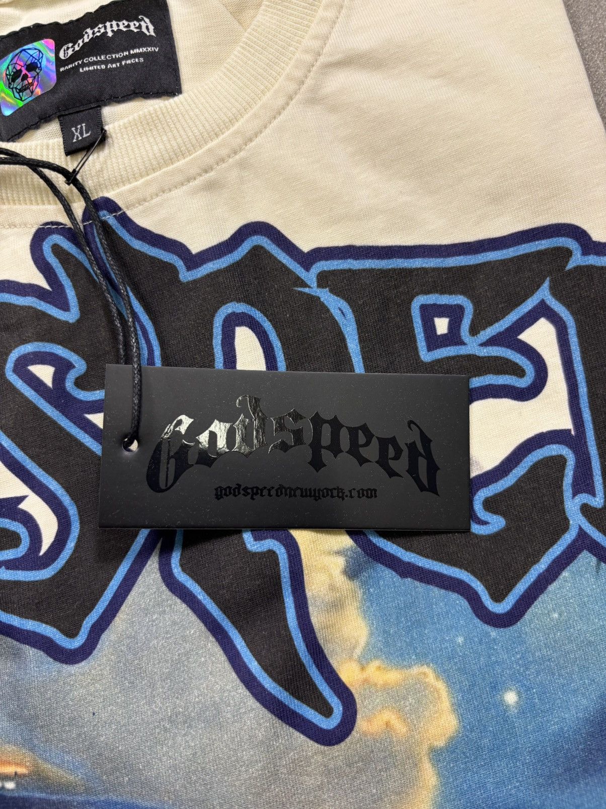 Godspeed Godspeed Miami UFO T-Shirt, Cream Size US XL / EU 56 / 4 - 11 Thumbnail