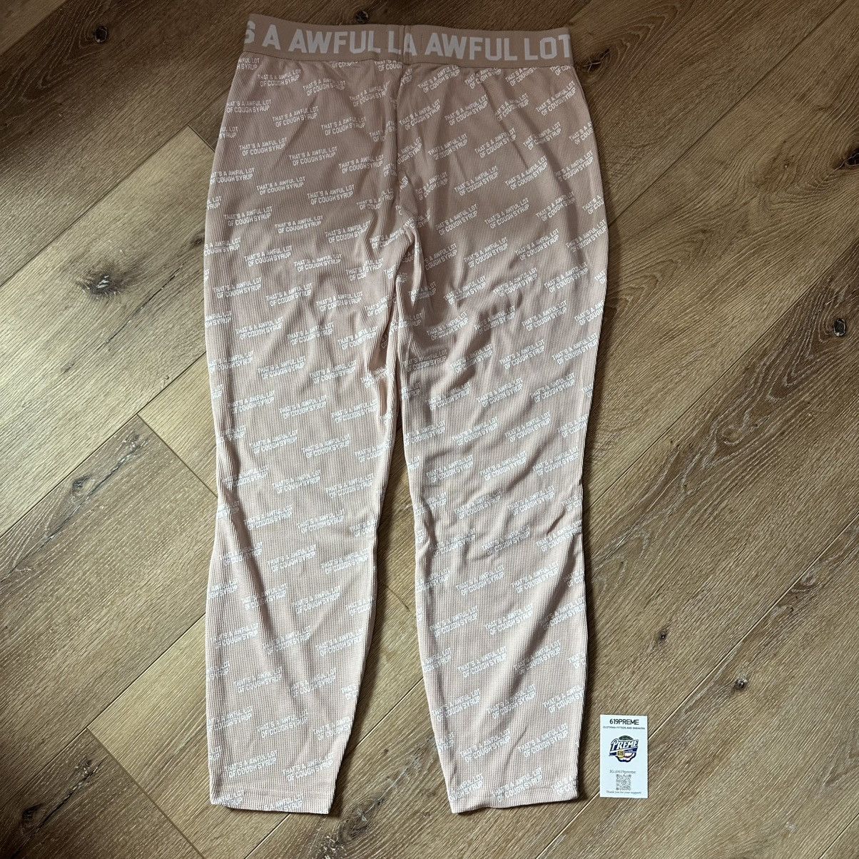 Awful Lot of Cough Syrup Thats awful lot of cough syrup tan Thermal pants L Size US 34 / EU 50 - 4 Thumbnail