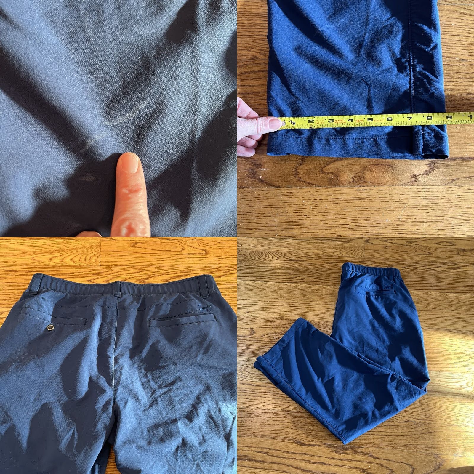 Under Armour Under Armour Drive Golf Pants Navy 38 x 30 Men Regular Pants Solid Stretch Pockets 30 In Inseam Golf Style UA Drive Size US 38 / EU 54 - 8 Thumbnail
