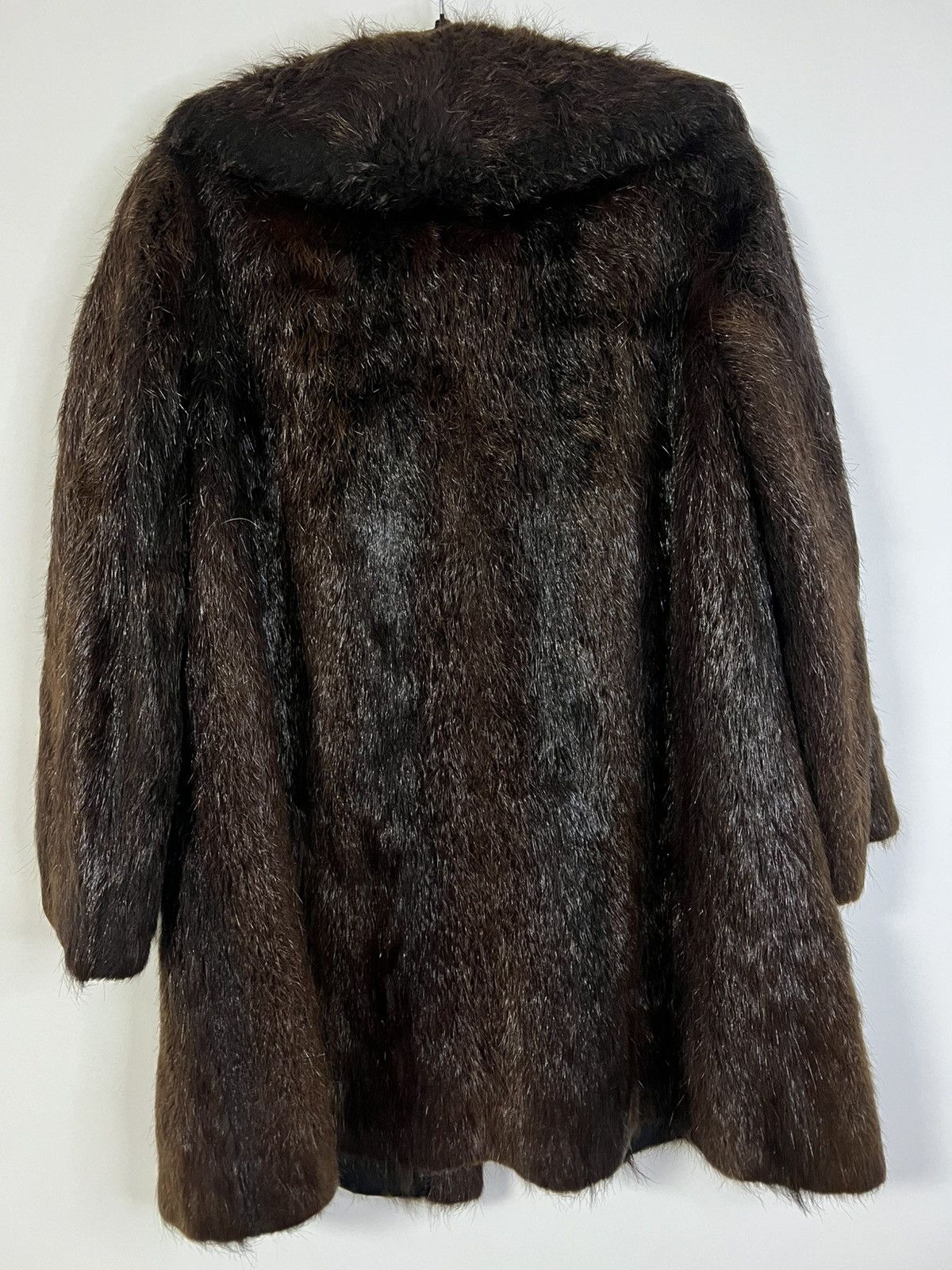 Other Brown mink fur jacket M handcrafted in italy Size M / US 6-8 / IT 42-44 - 2 Thumbnail