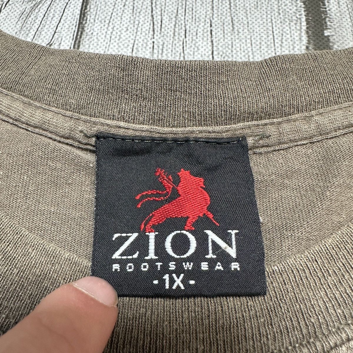 Band Tees × Vintage × Zion Rootswear Vintage Bob Marley tee Size US XL / EU 56 / 4 - 4 Thumbnail