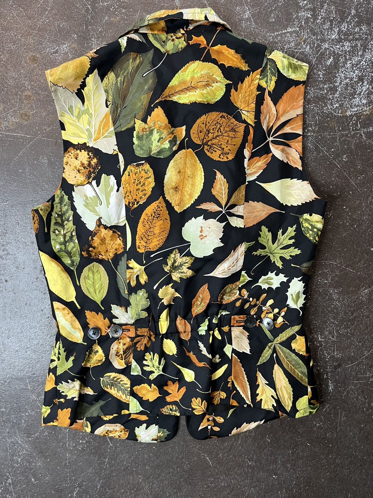 Hermes Margiela period Tourbillon silk gilet Size XS / US 0-2 / IT 36-38 - 2 Thumbnail
