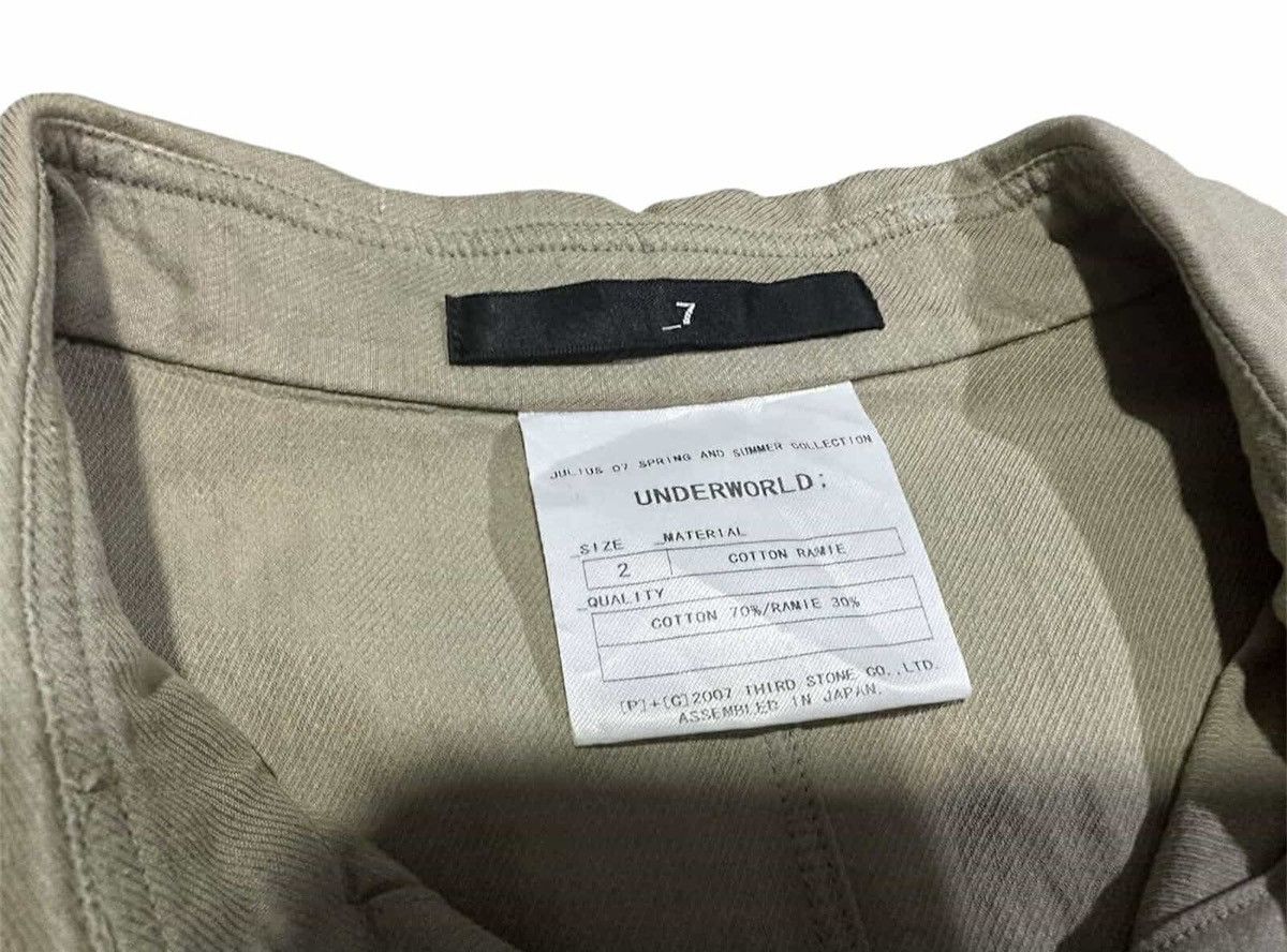 Julius × Ma+ 🔥Rare Ss07 Julius Underworld Ramie Shirt Size US M / EU 48-50 / 2 - 7 Thumbnail
