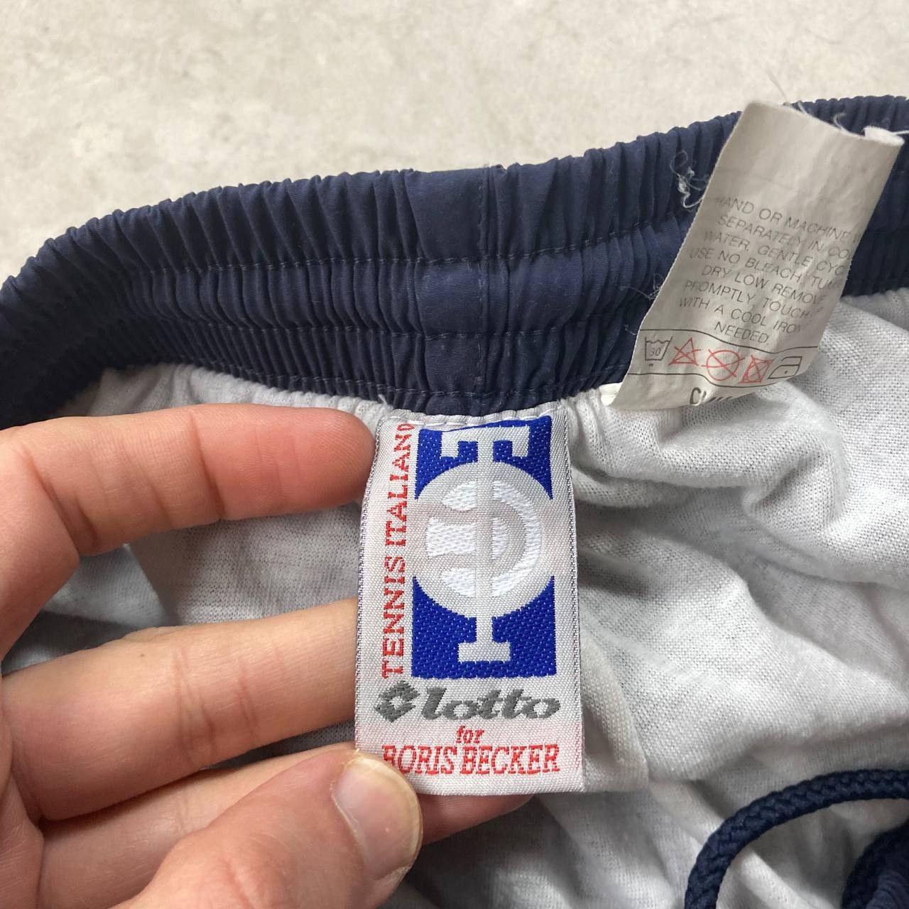 Lotto Sport Vintage 90s Lotto Tennis Boris Becker Track Pants Size US 32 / EU 48 - 3 Thumbnail