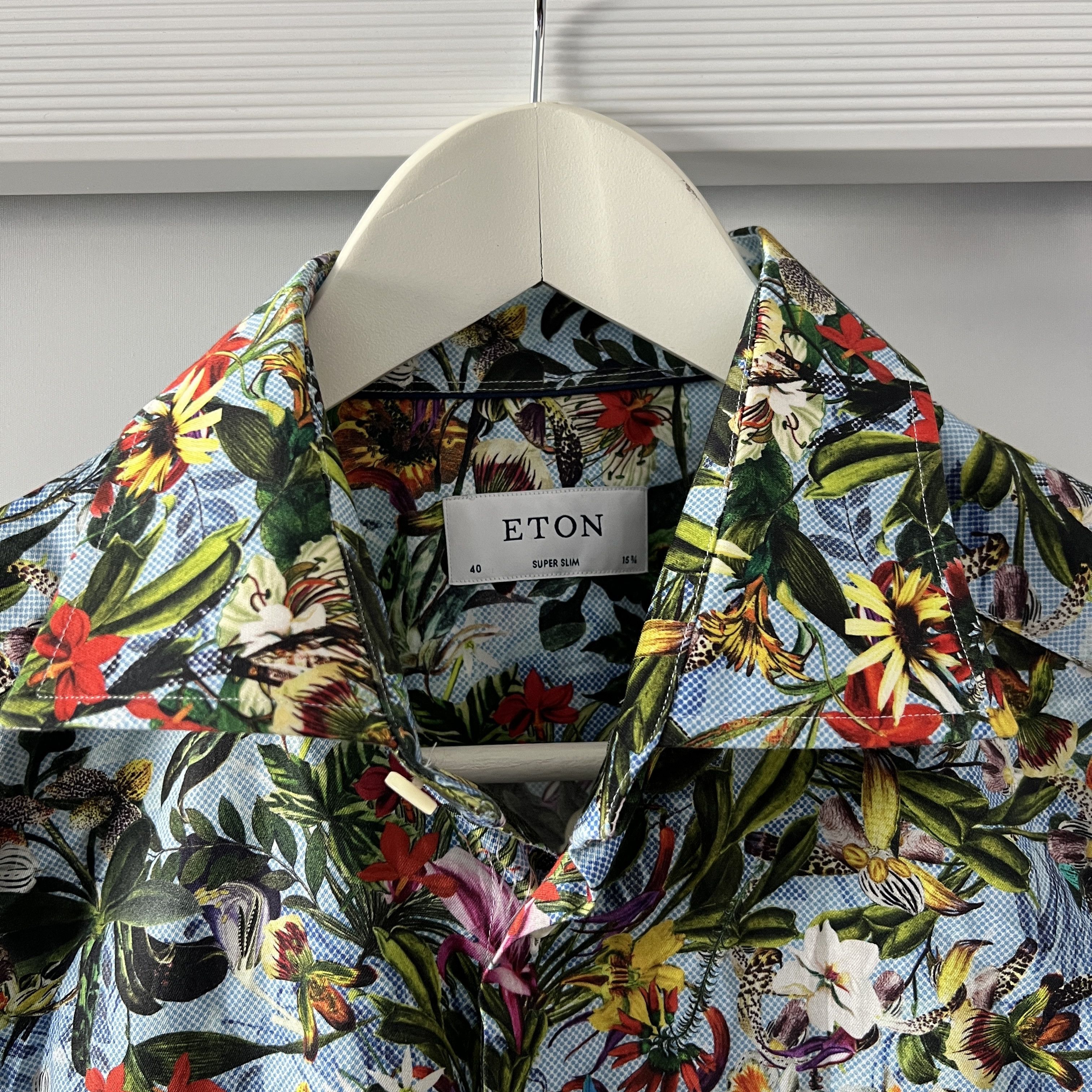 Eton Eton Signature Twill Casual Super Slim Shirt M / 40 / 15 3/4 Size US M / EU 48-50 / 2 - 5 Thumbnail