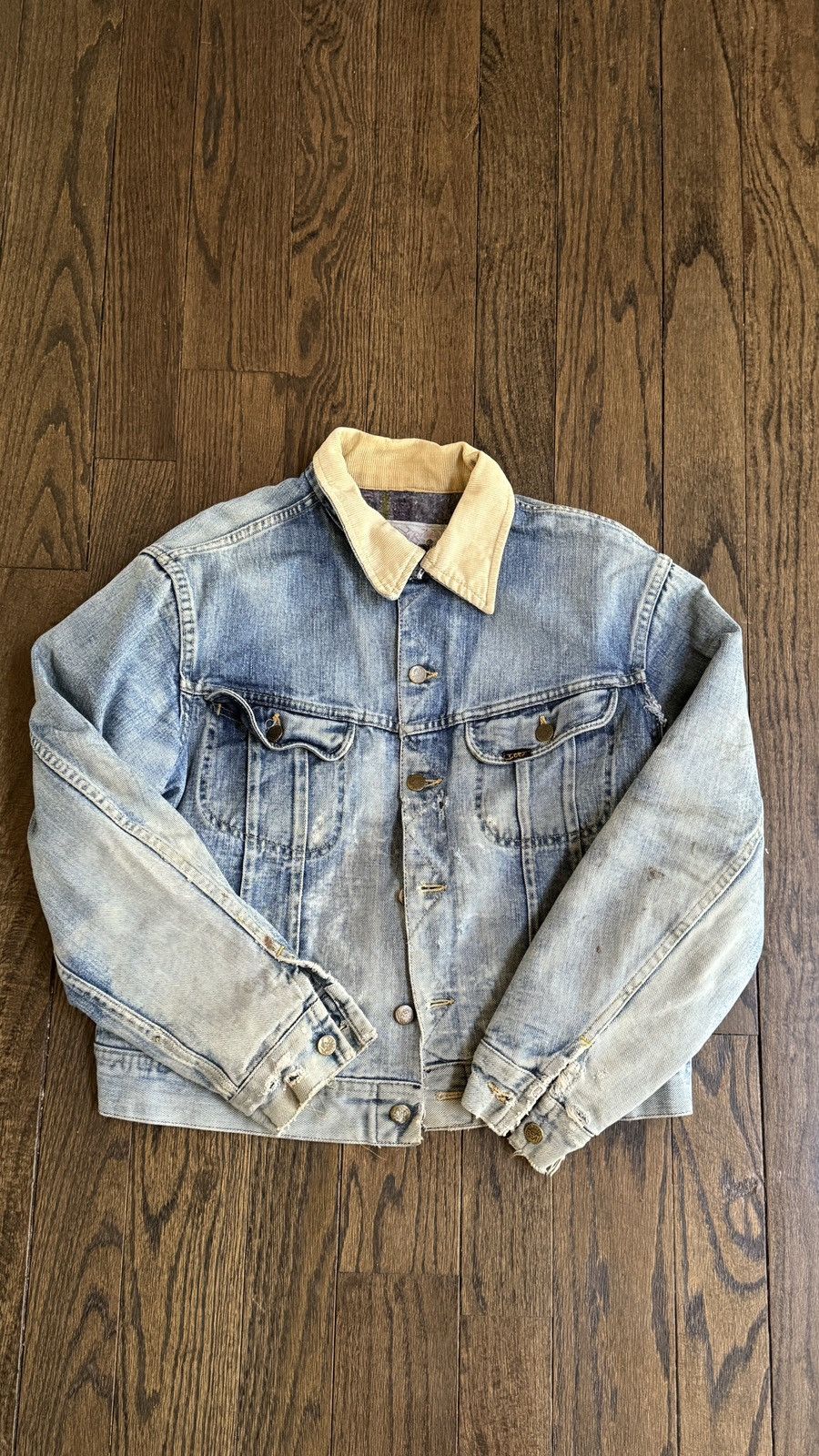 Lee × Vintage Lee storm rider distressed Size M / US 6-8 / IT 42-44 - 1 Thumbnail