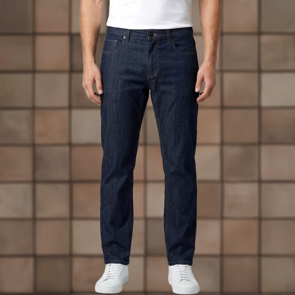 Hugo Boss Hugo Boss Denim Pants Mens Size 38R Dark Indigo Lightweight 5-Pocket Size US 38 / EU 54 - 1 Thumbnail