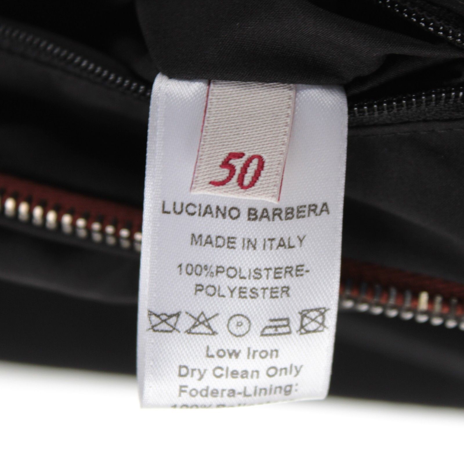 Luciano Barbera Luciano Barbera Jacket Size M US In Black Polyester Size US M / EU 48-50 / 2 - 9 Thumbnail
