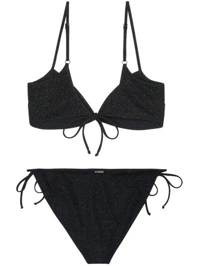 Balenciaga o1la1rc1a0924 Minimal Bikini Set in Black Size S / US 4 / IT 40 - 1 Thumbnail