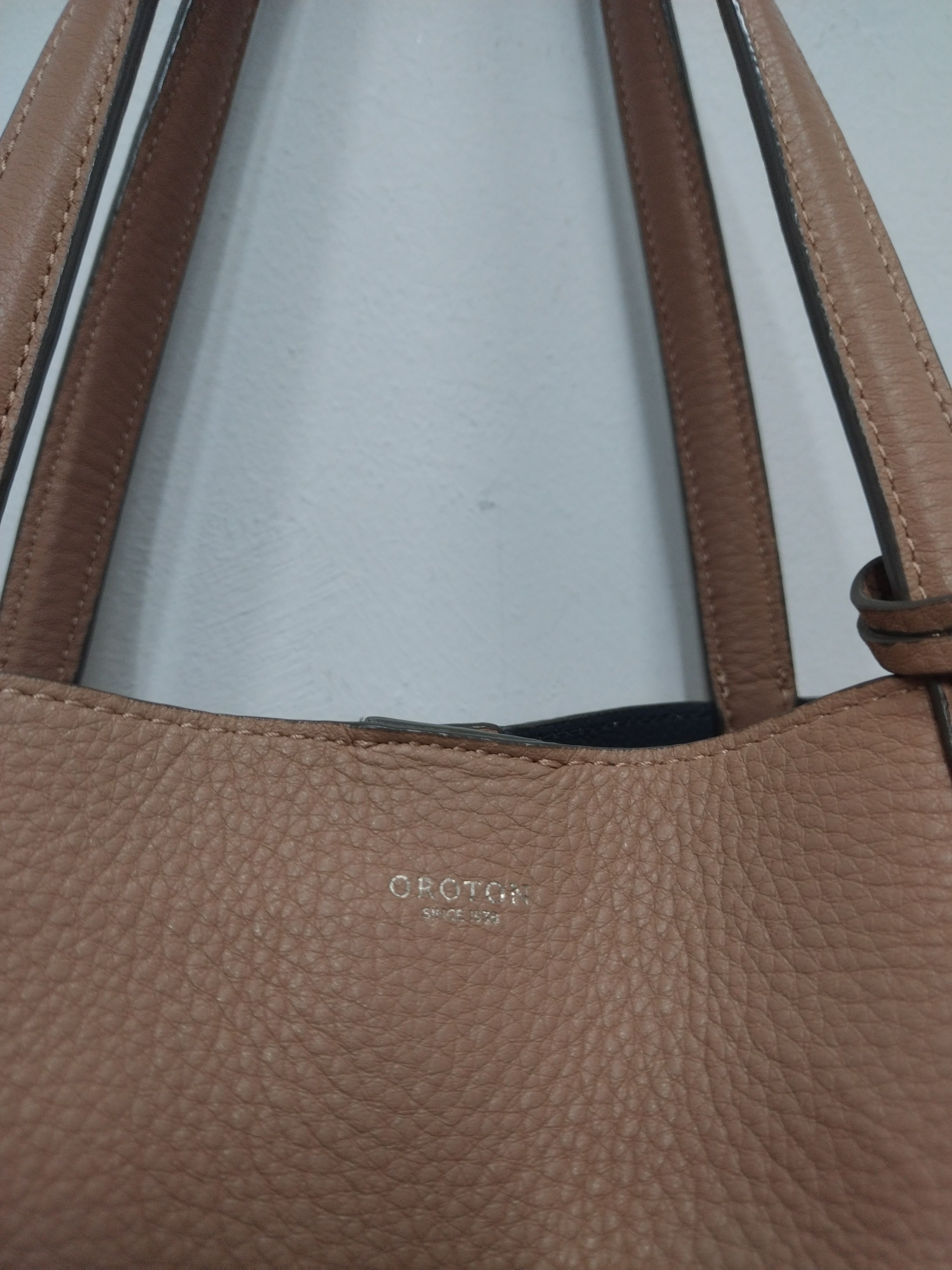 Genuine Leather AUTHENTIC OROTON GENUINE LEATHER TOTE BAG Size ONE SIZE - 7 Thumbnail
