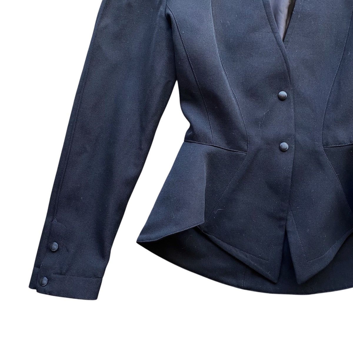Thierry Mugler × Vintage 🔥90s THIERRY MUGLER FW SCULPTURAL DRAMATIC JACKET COAT Size S / US 4 / IT 40 - 4 Thumbnail