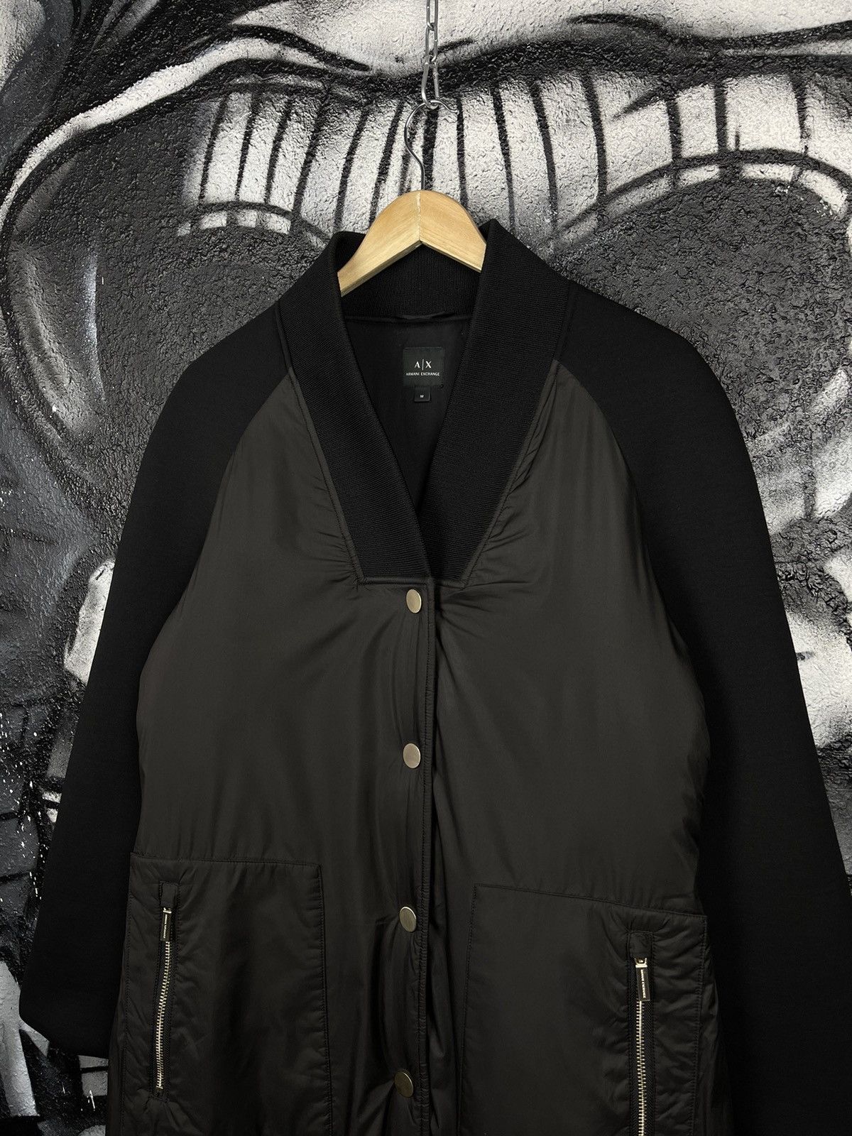 Armani Exchange Armani Exchange Black Long Puffer Coat Women’s Size M Size M / US 6-8 / IT 42-44 - 3 Thumbnail