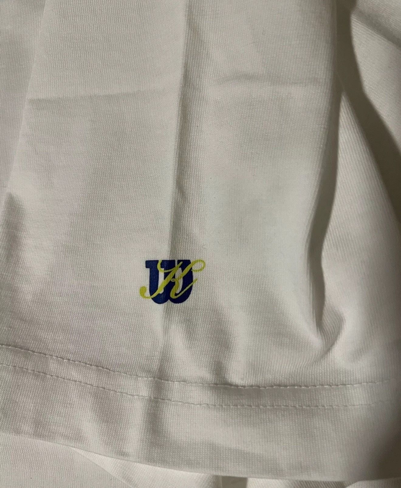 Kith × Wilson Kith for Wilson Racquet Crew Logo Vintage Tee White T-Shirt Size US XXL / EU 58 / 5 - 7 Thumbnail