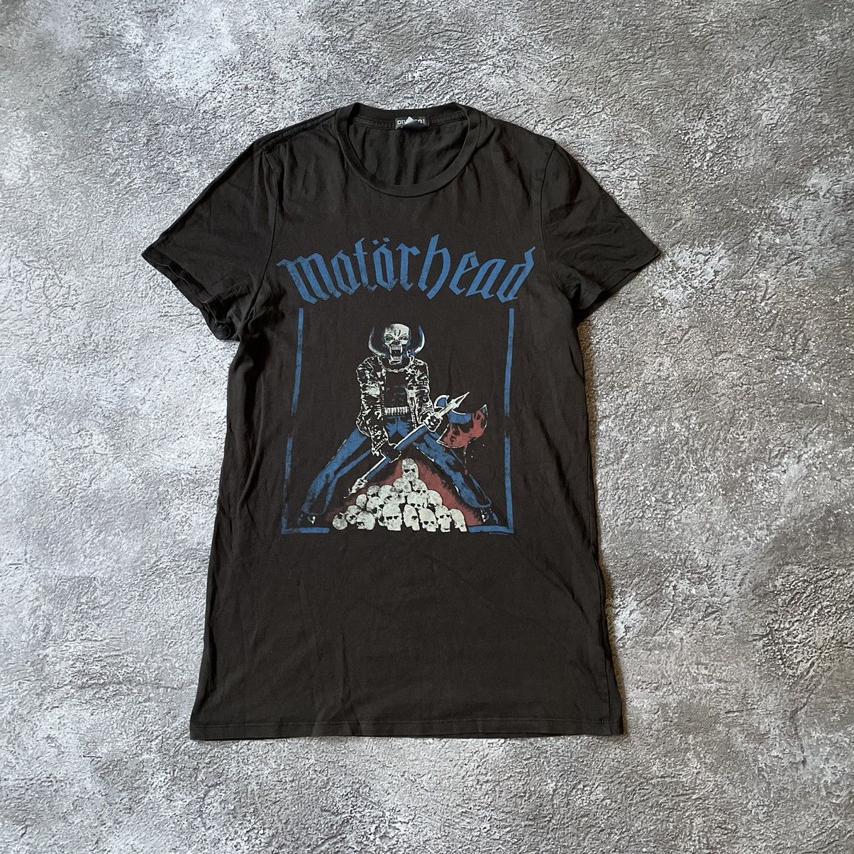 Vintage Vintage Y2K Motorhead Graphic Band Tee Black Goth Faded M Size US M / EU 48-50 / 2 - 2 Thumbnail