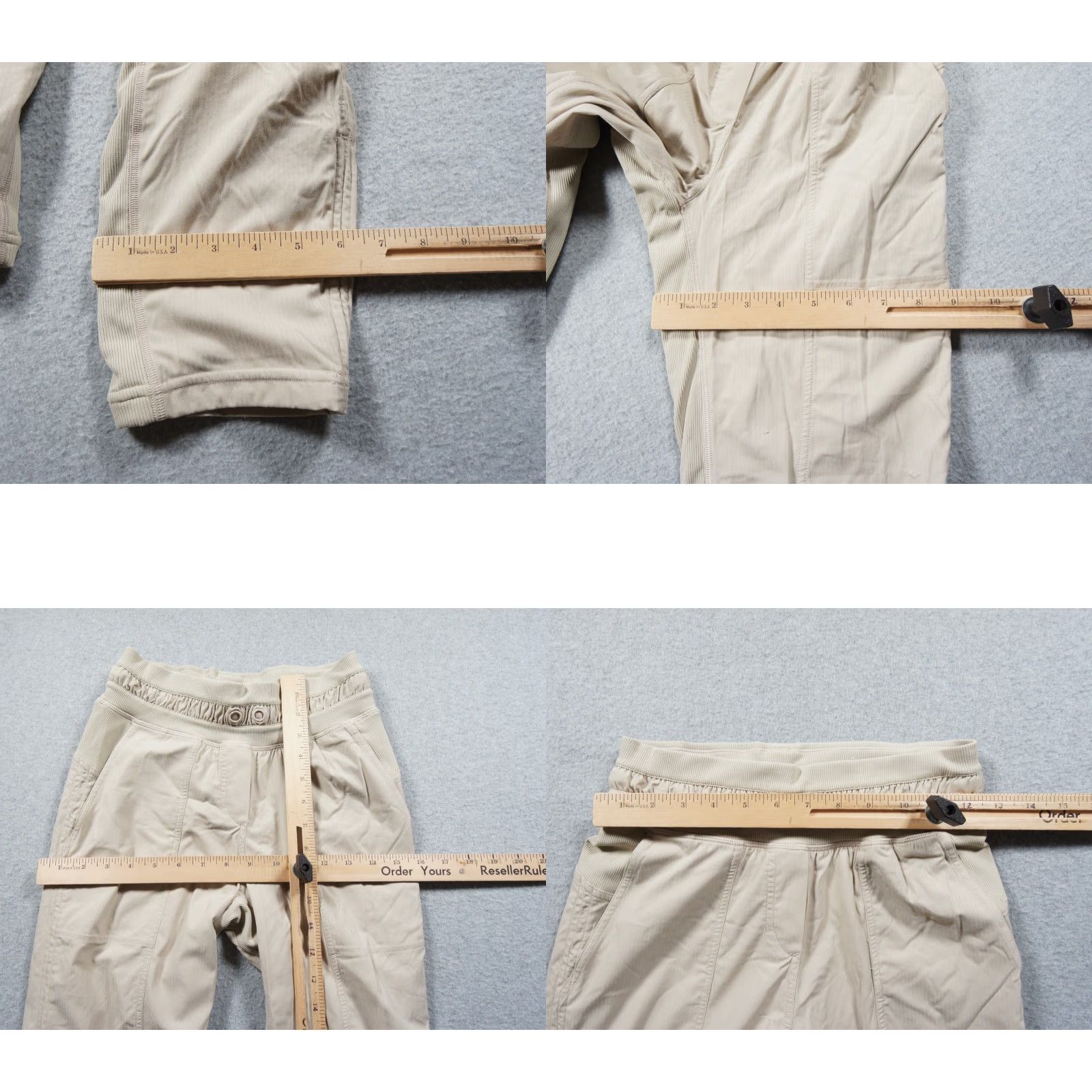 Lululemon Lululemon Pants Womens 2 Beige Jogger Dance Studio Active Casual Comfort Regular Size Type: Regular Inseam 24.5 in Pockets Size 26" / US 2 / IT 38 - 9 Thumbnail
