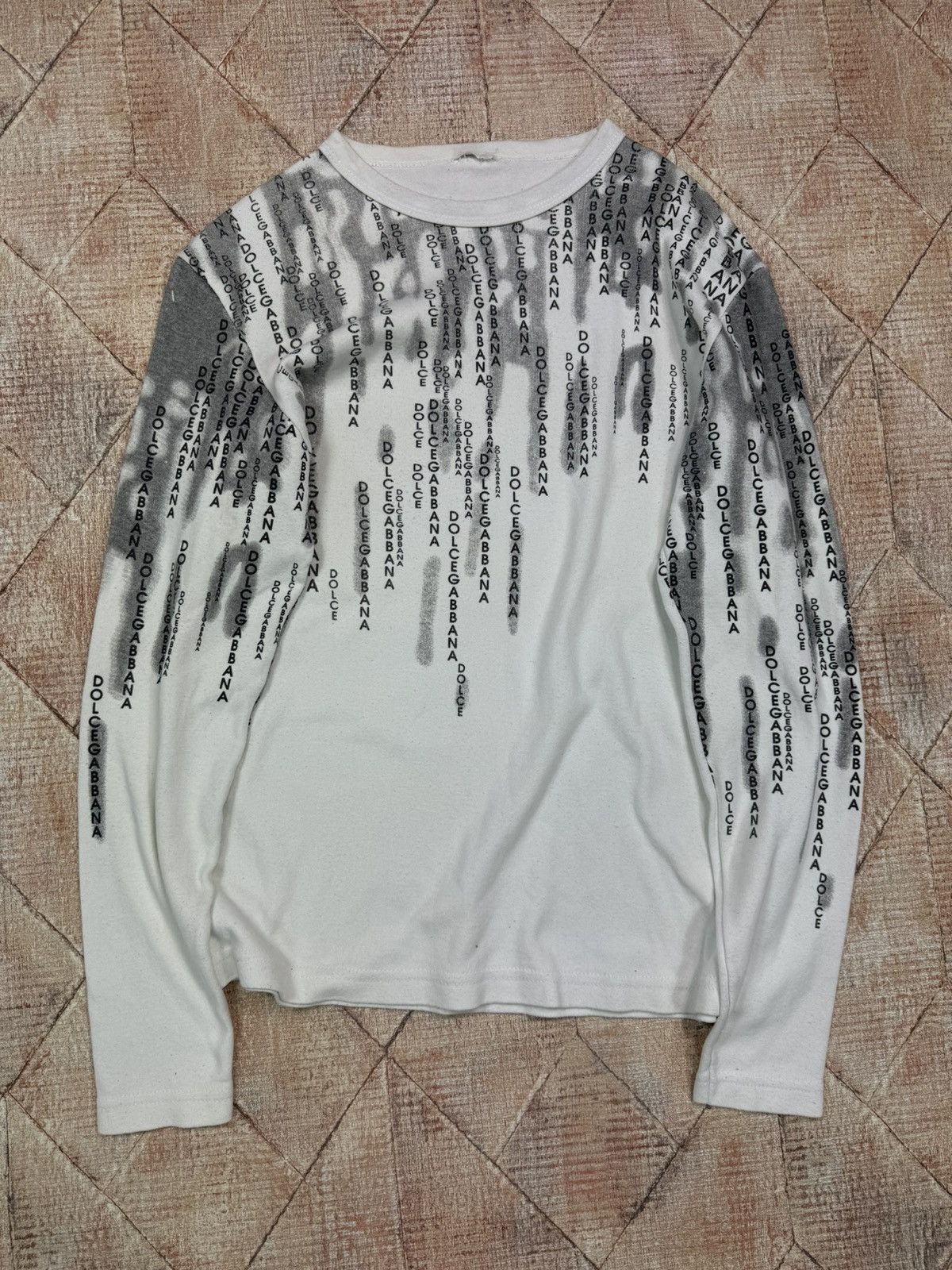 Vintage D&G Monogram Longsleeve Tshirt y2k swag vintage 90s Size US M / EU 48-50 / 2 - 2 Thumbnail